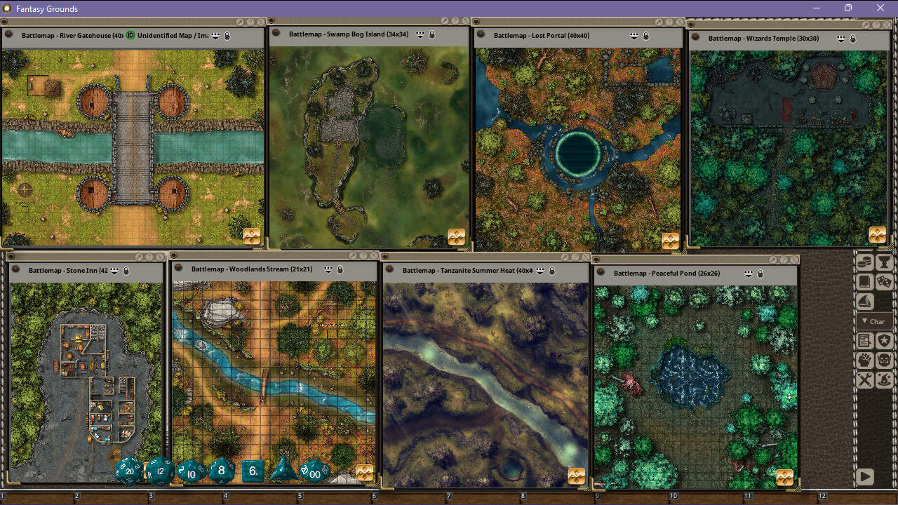 Fantasy Grounds - Wilderness Map Collection screenshot 1