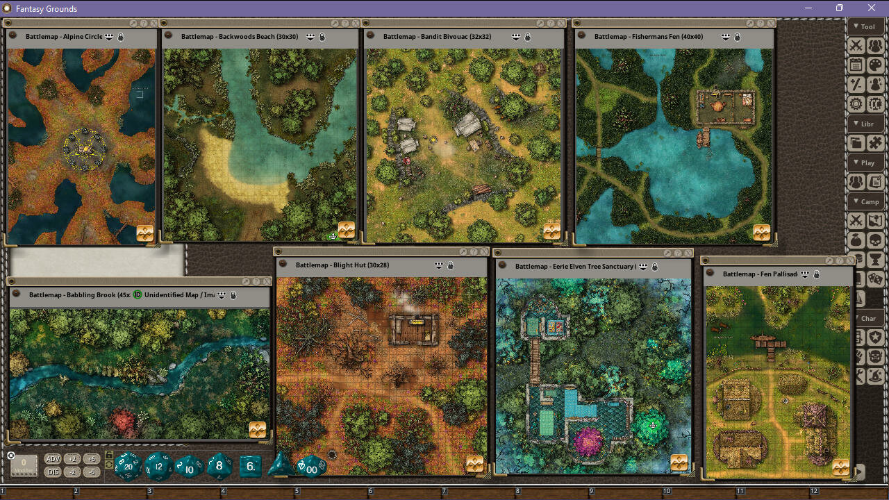 Fantasy Grounds - Wilderness Map Collection screenshot 2