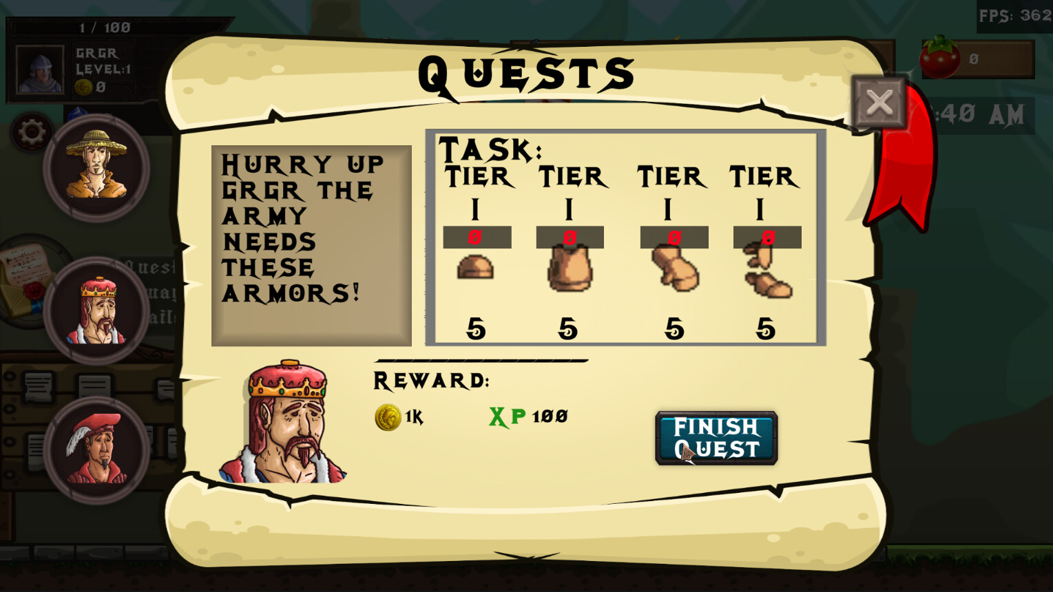 Medieval Idle: Quest screenshot 7