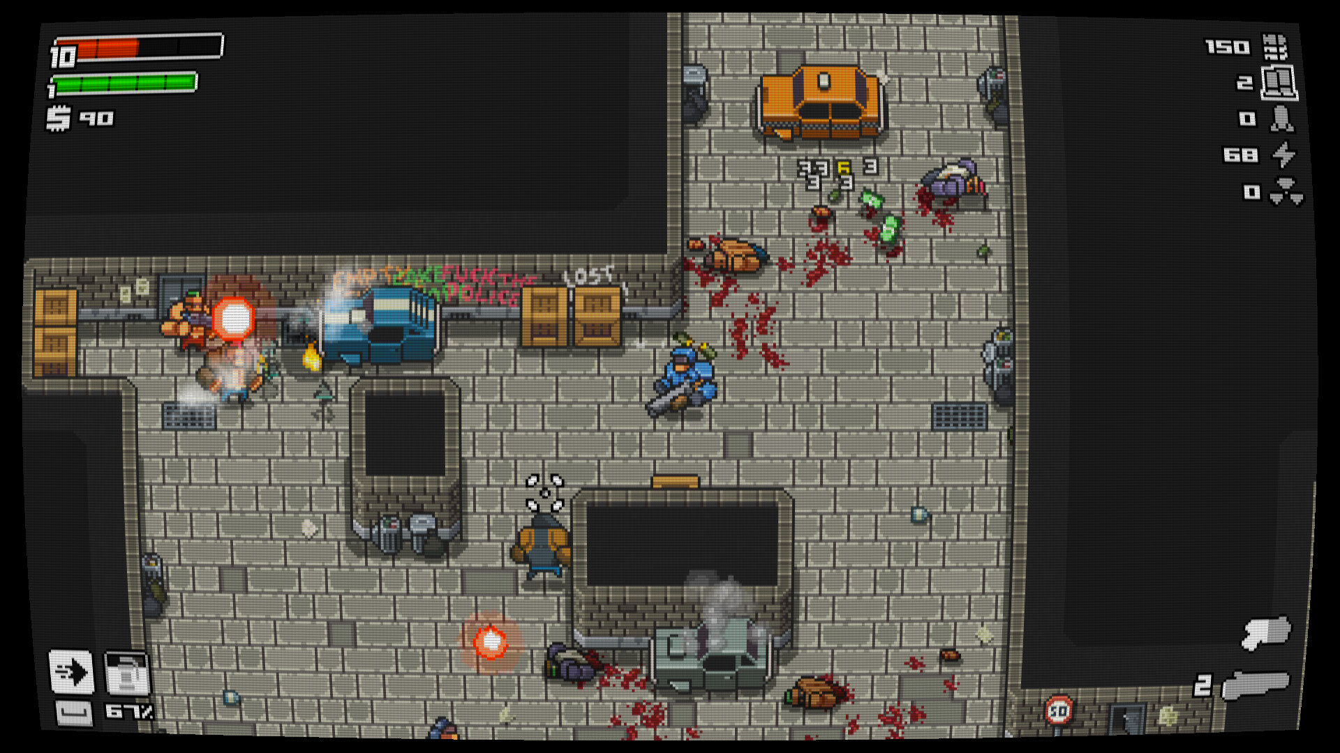 Mega City Police: Prelude screenshot 2