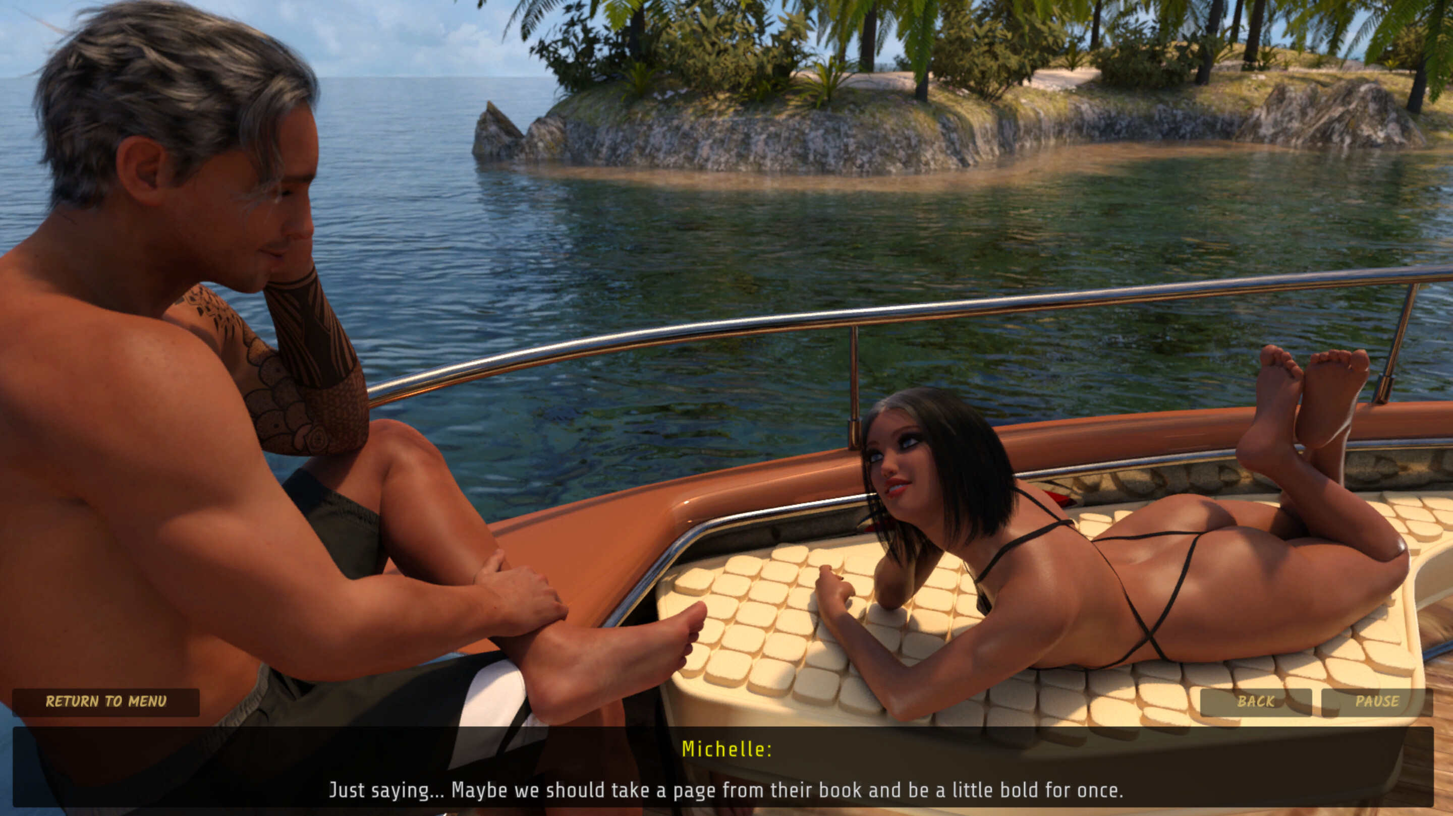 Sex Novel - Swingers Yacht screenshot 15