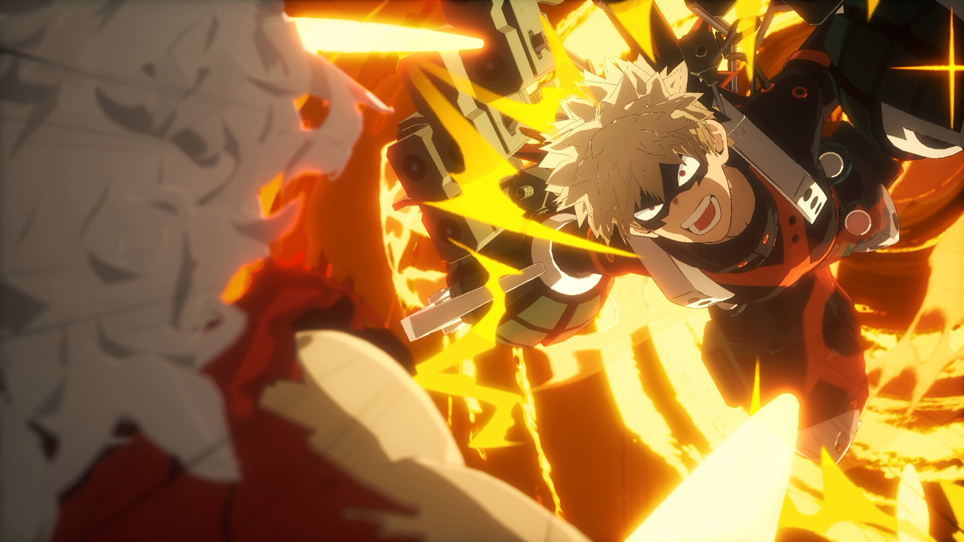 Após fim do anime, My Hero Academia está voltando nos games, mas sem legendas Sucesso absoluto nos mangás e também como anime, My Hero Academia oficialmente encerrou sua adaptação animada recentemente com a chegada da oitava e última temporada. O desfecho da jornada de Deku, All Might e companhia marcou uma geração de fãs — mas isso não significa que esse universo superpoderoso chegou ao fim. Pelo menos não nos videogames. Captura de tela nº 1
