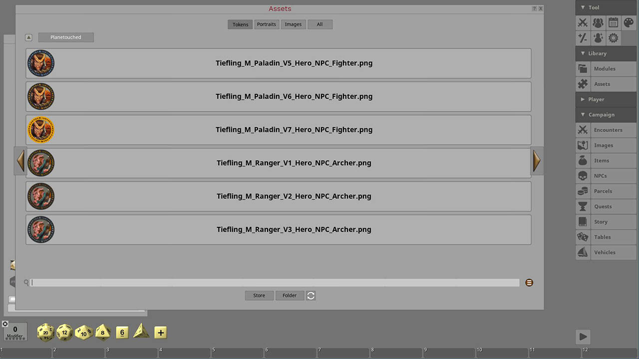 Fantasy Grounds - Planetouched screenshot 5