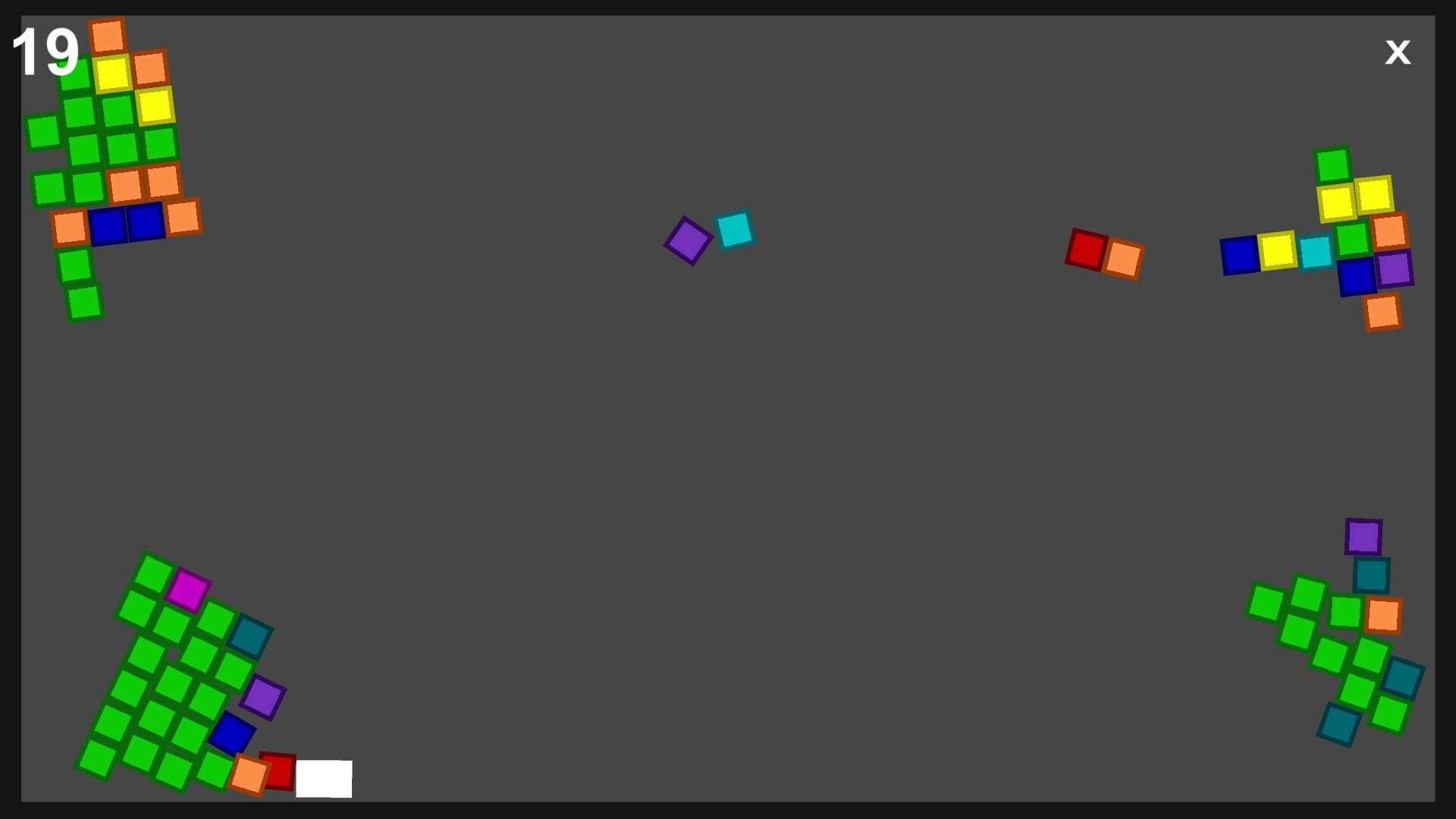 Green Squares screenshot 2