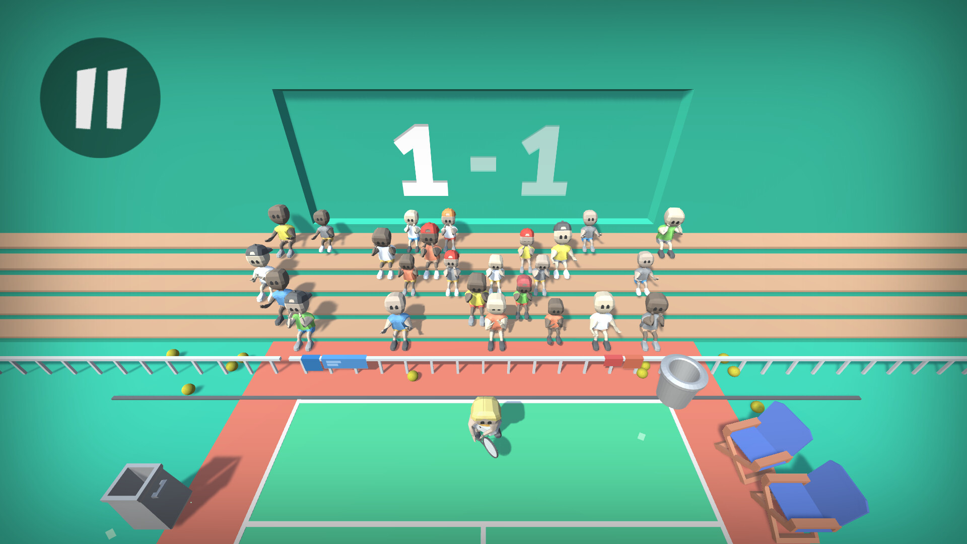 Swipe Tennis screenshot 2
