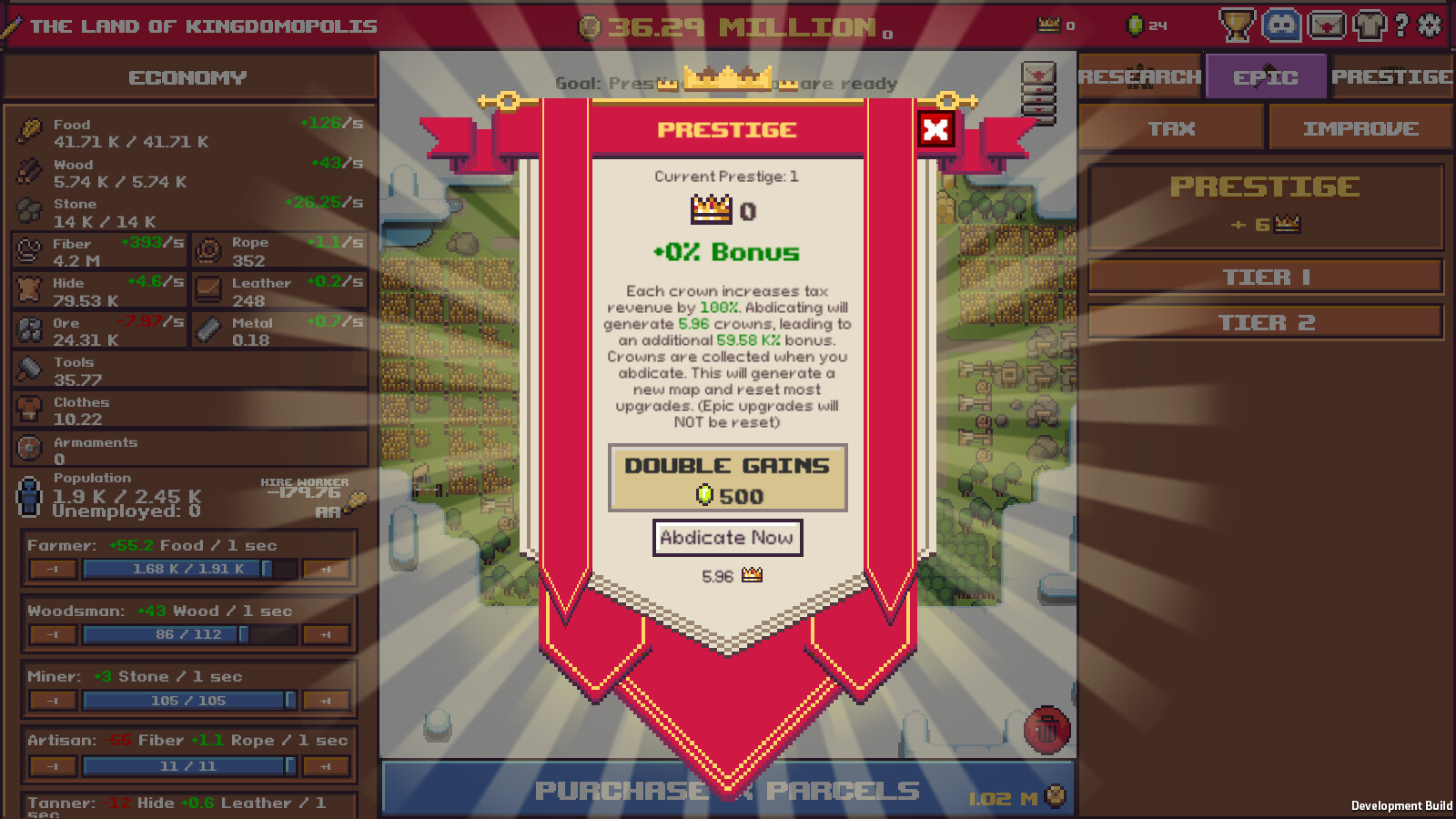 Kingdom Incremental screenshot 5