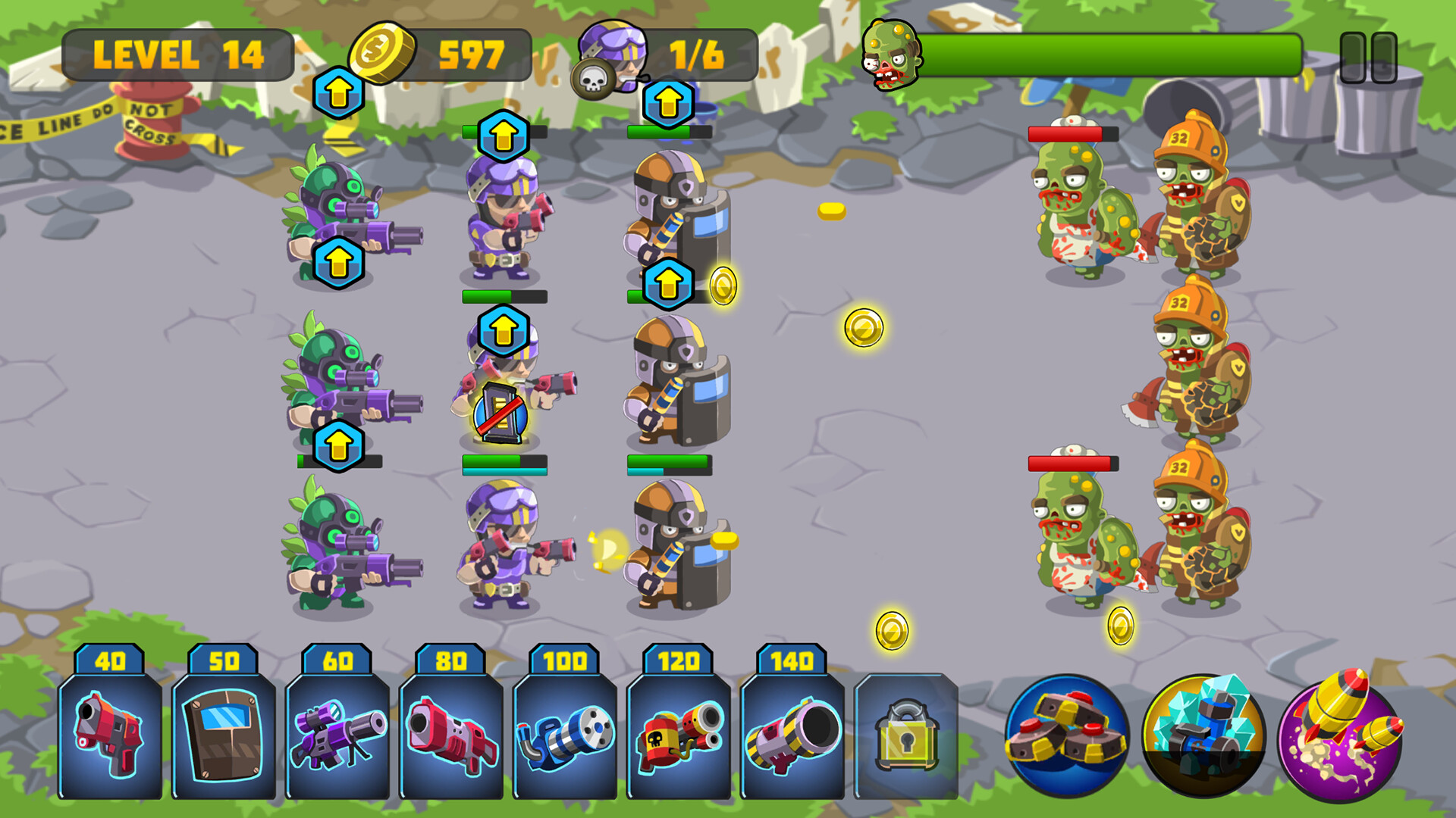 Special squad vs zombies screenshot 1