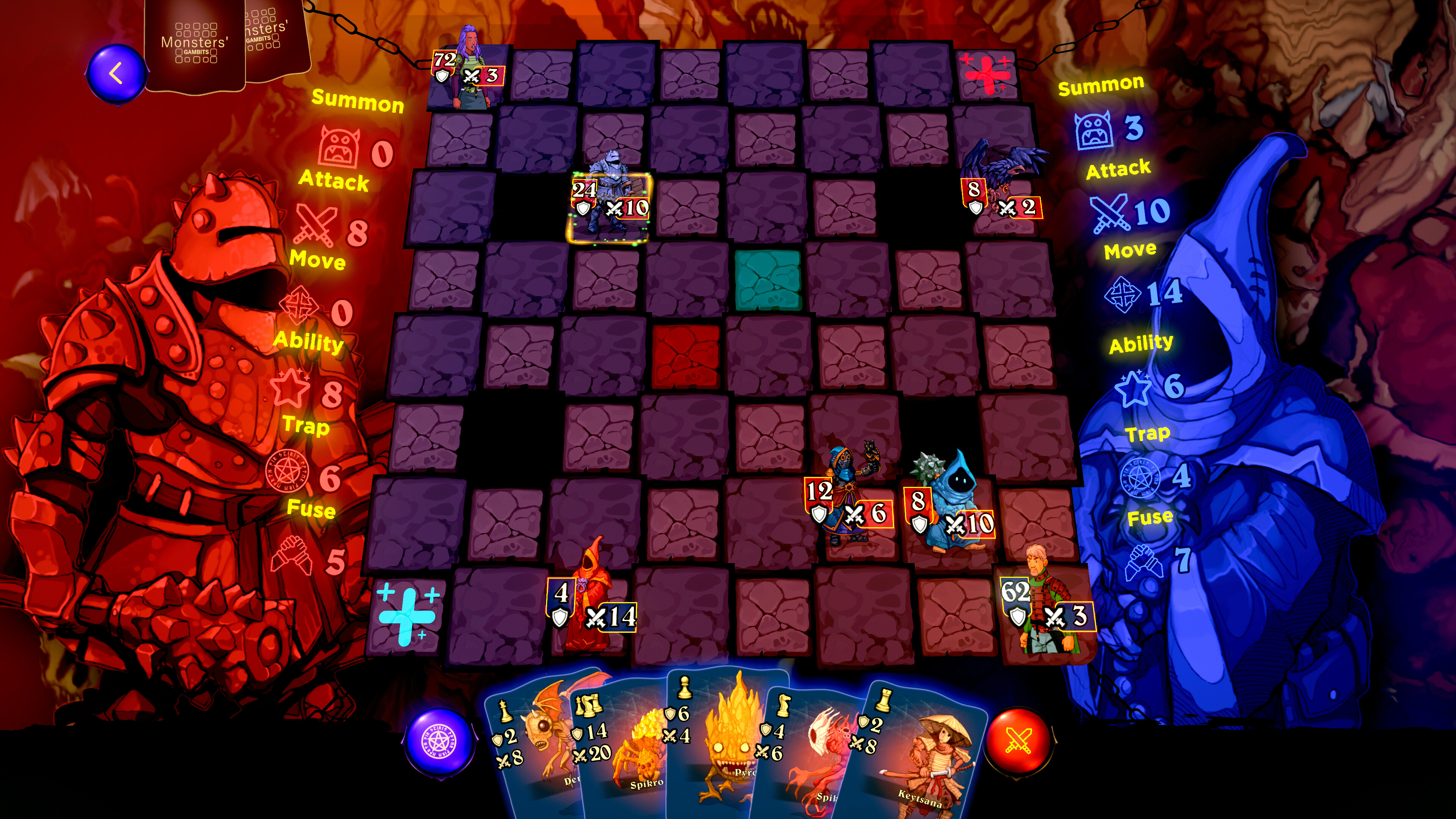 Monsters' Gambits screenshot 2