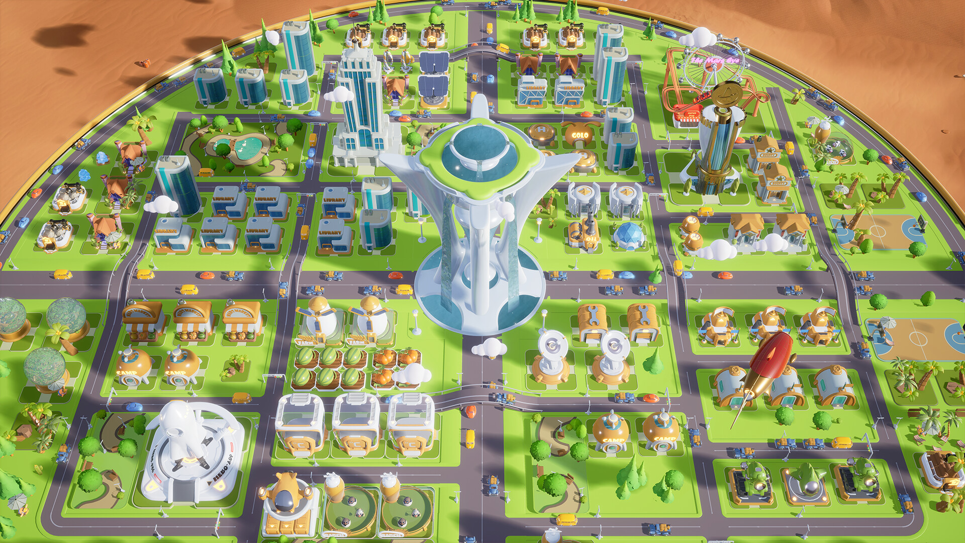 Build Master: MarsVille screenshot 1