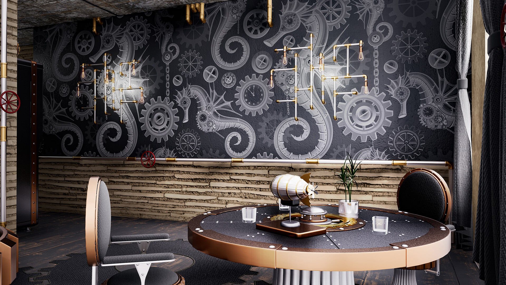 Hotel Renovator - Steampunk Furniture Set screenshot 3