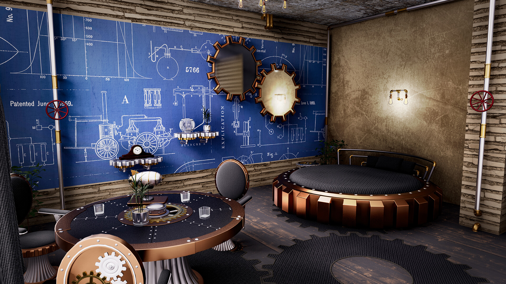 Hotel Renovator - Steampunk Furniture Set screenshot 4