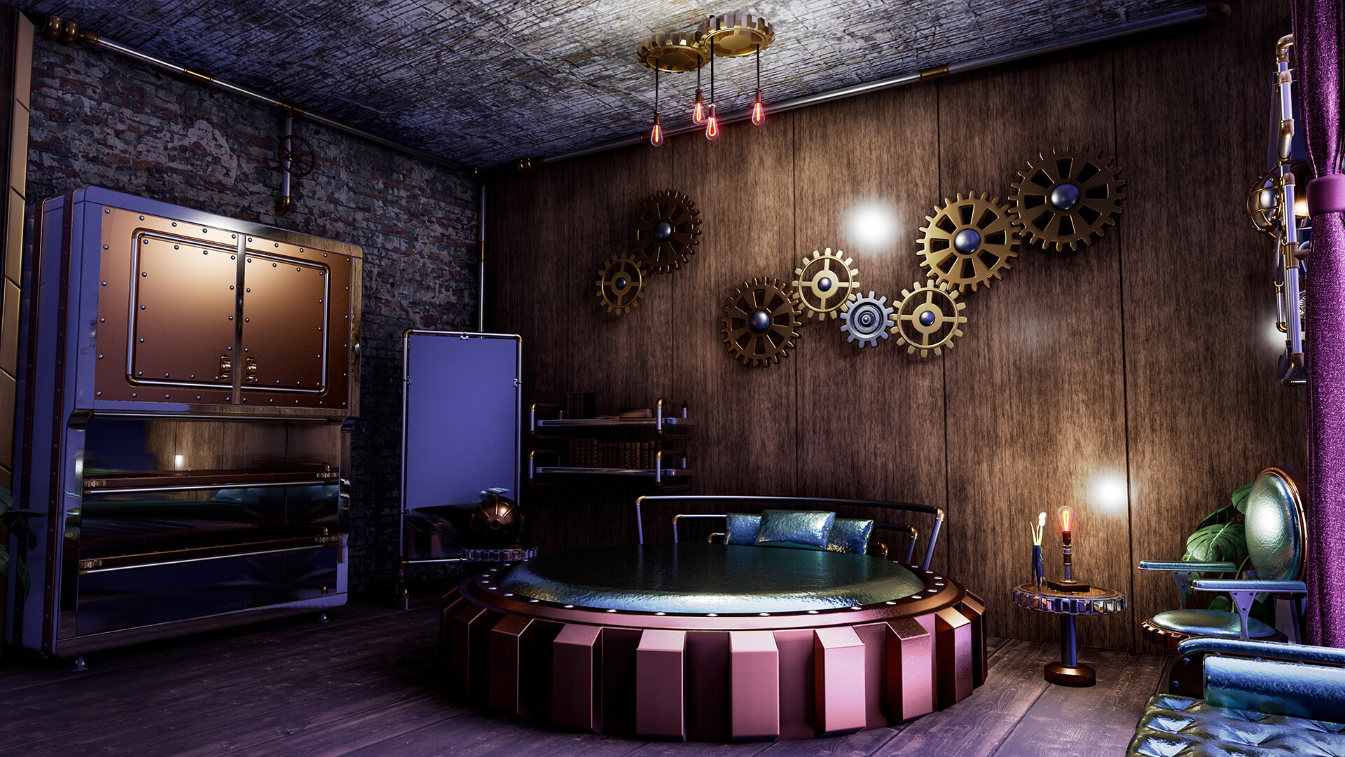 Hotel Renovator - Steampunk Furniture Set screenshot 1