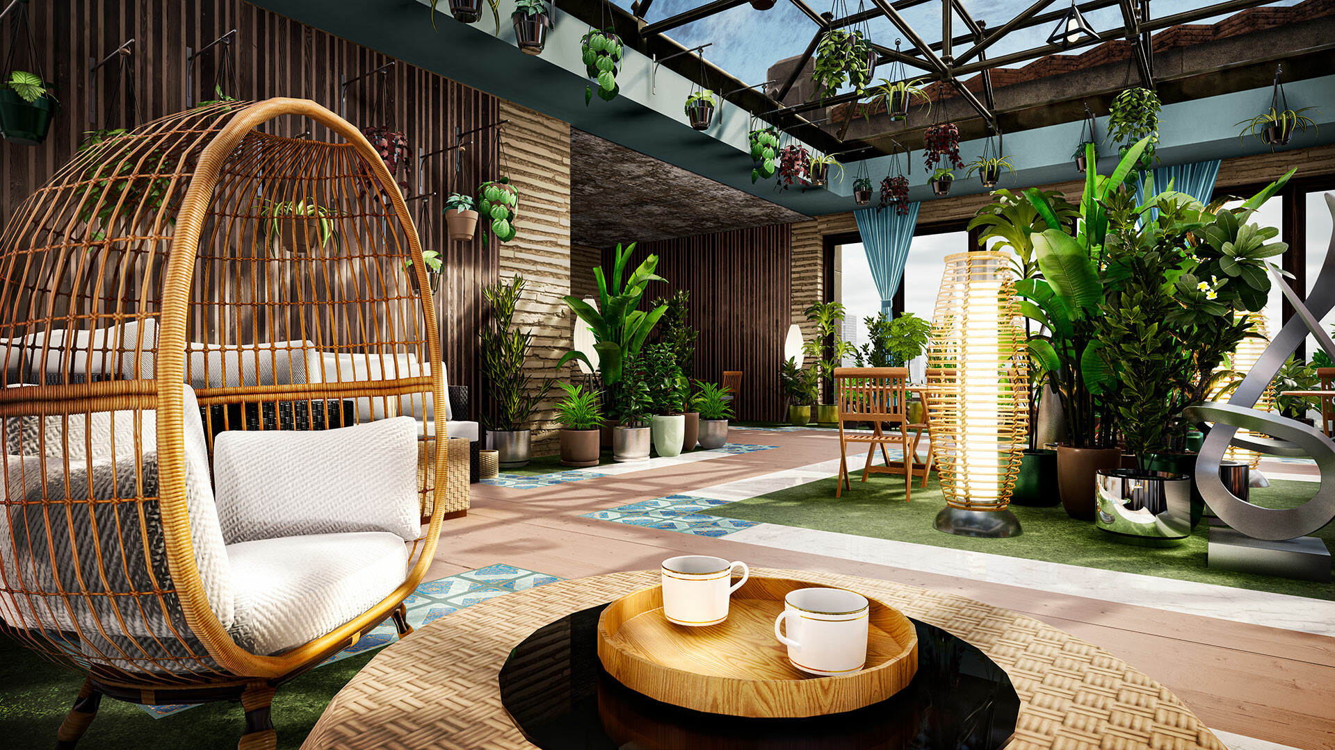 Hotel Renovator - Indoor Garden Room & Furniture Set screenshot 1