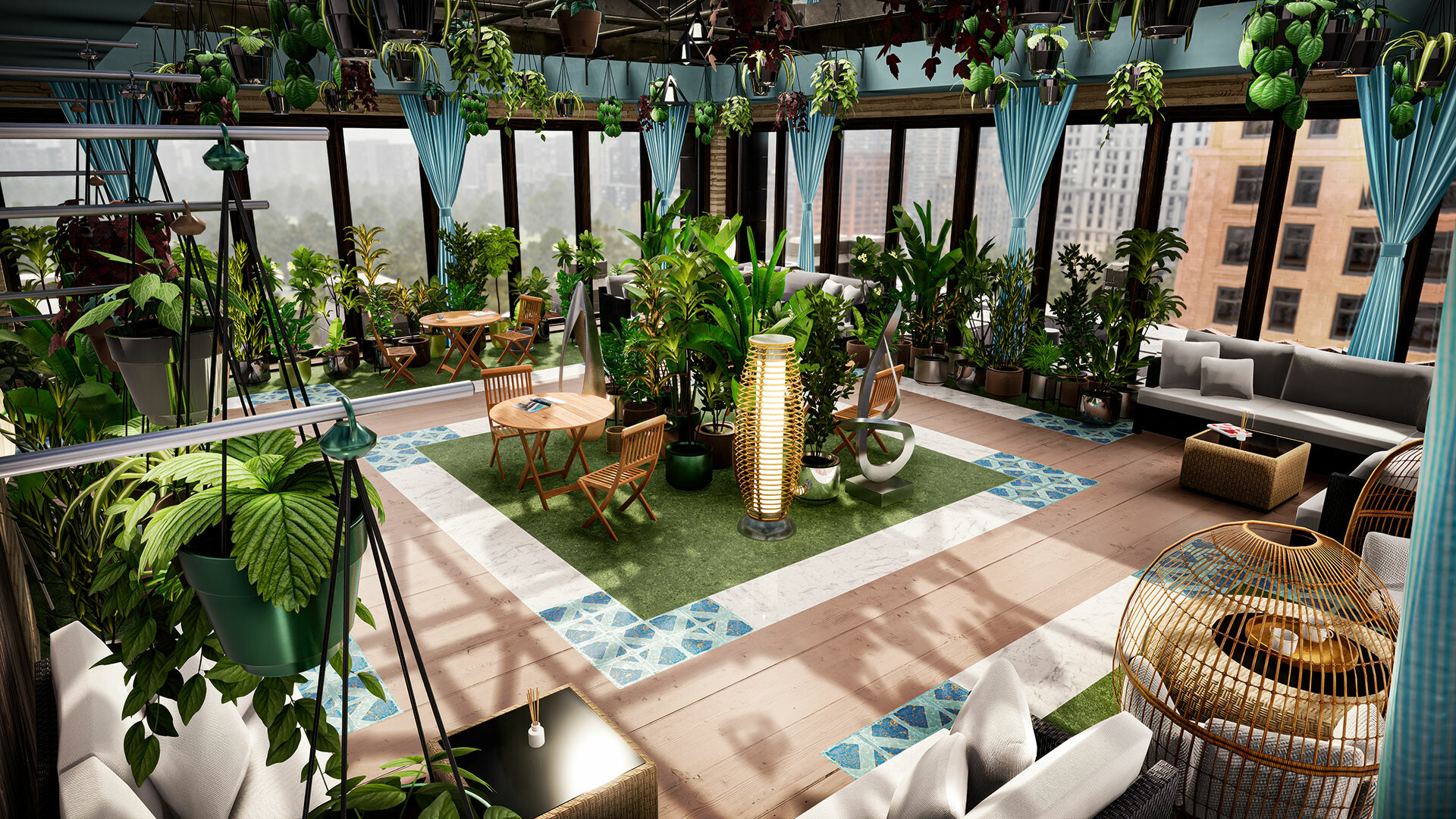 Hotel Renovator - Indoor Garden Room & Furniture Set screenshot 5