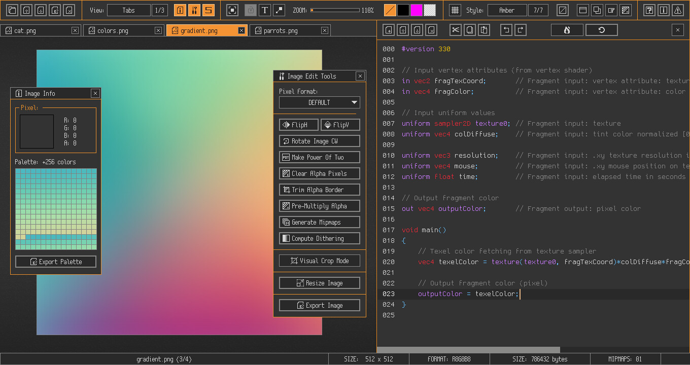 rTexViewer screenshot 2