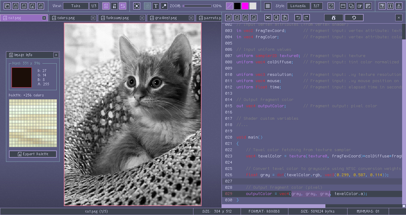 rTexViewer screenshot 4