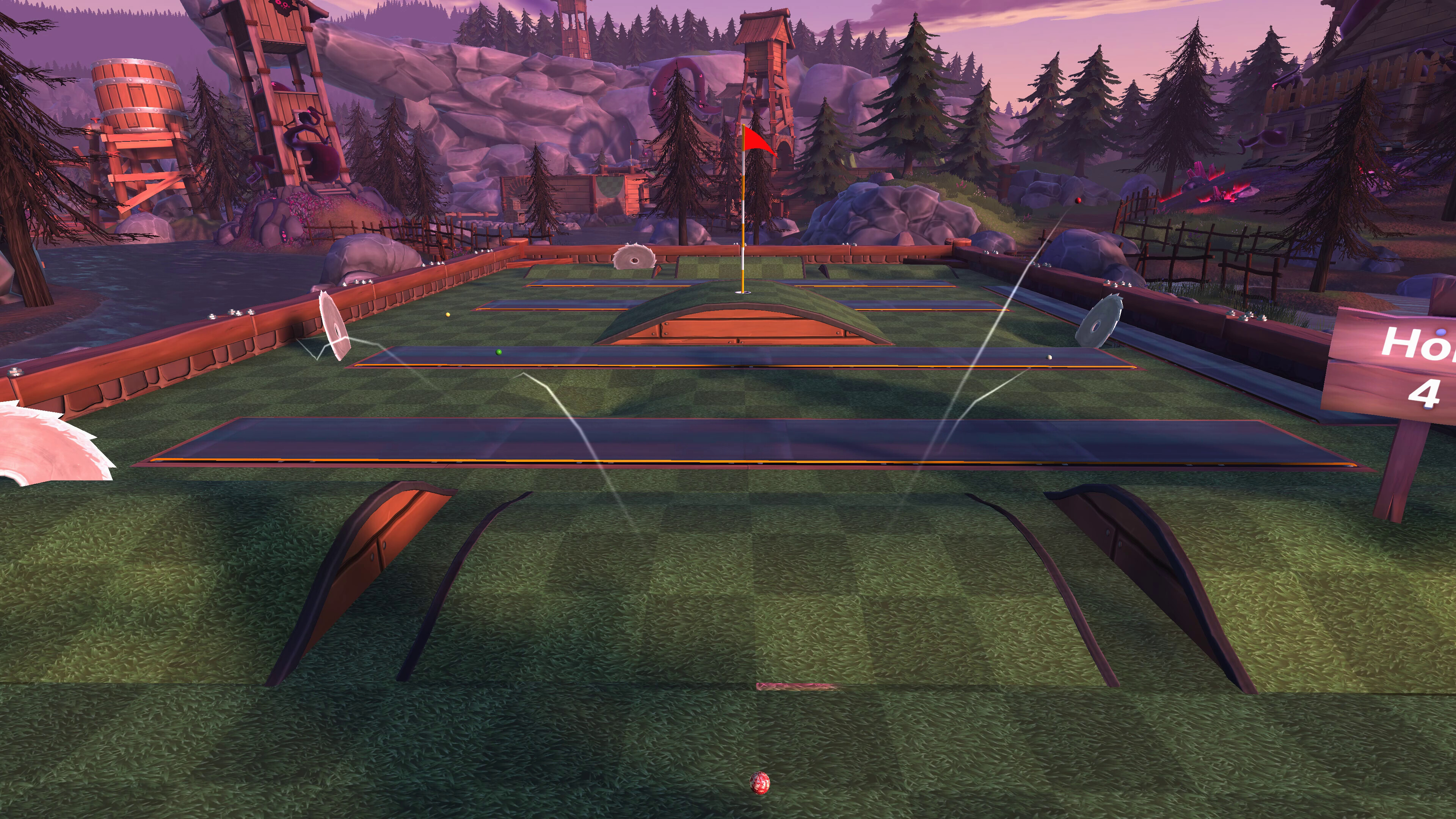 Golf With Your Friends - Corrupted Forest Course  screenshot 4