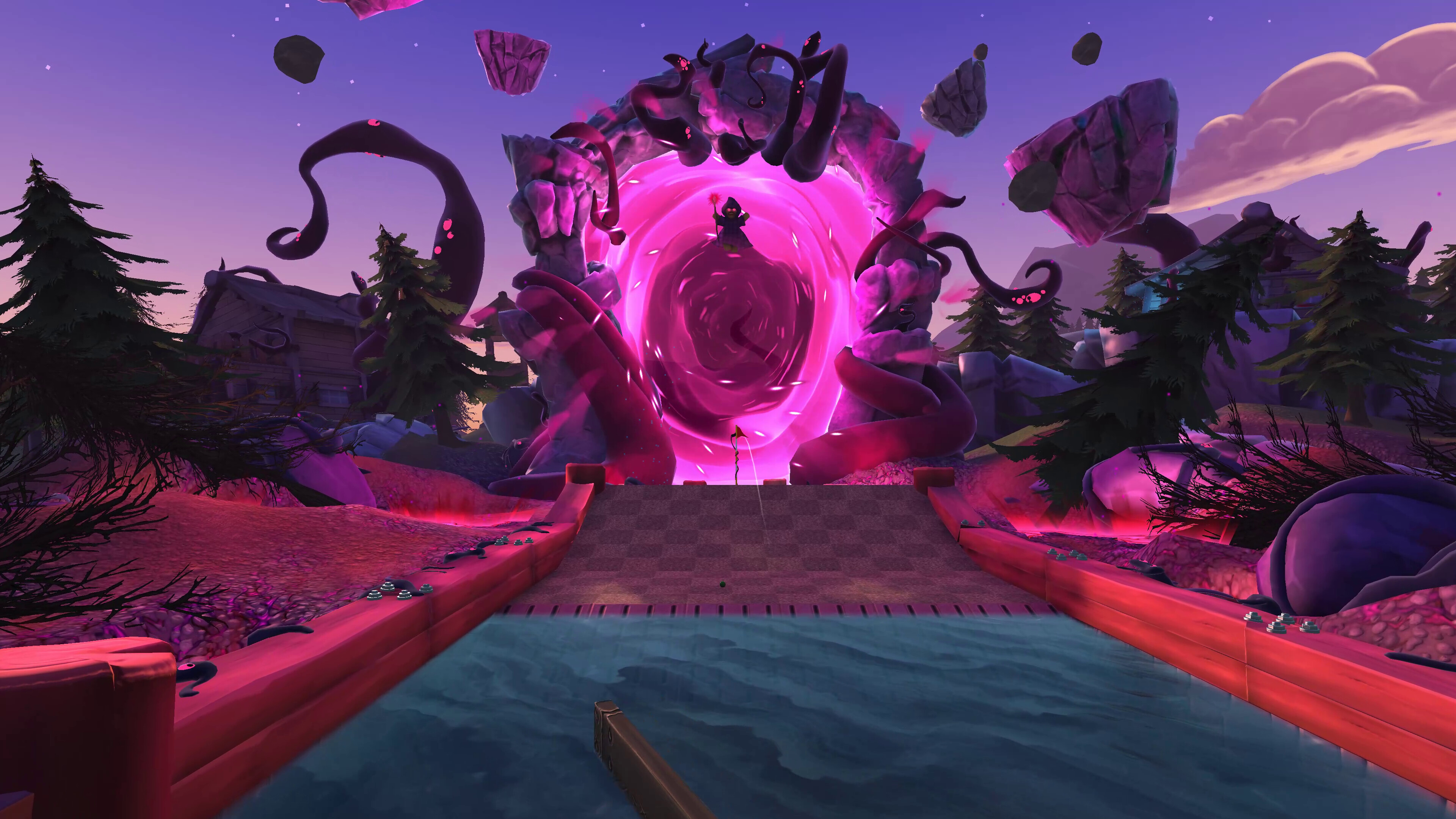 Golf With Your Friends - Corrupted Forest Course  screenshot 1