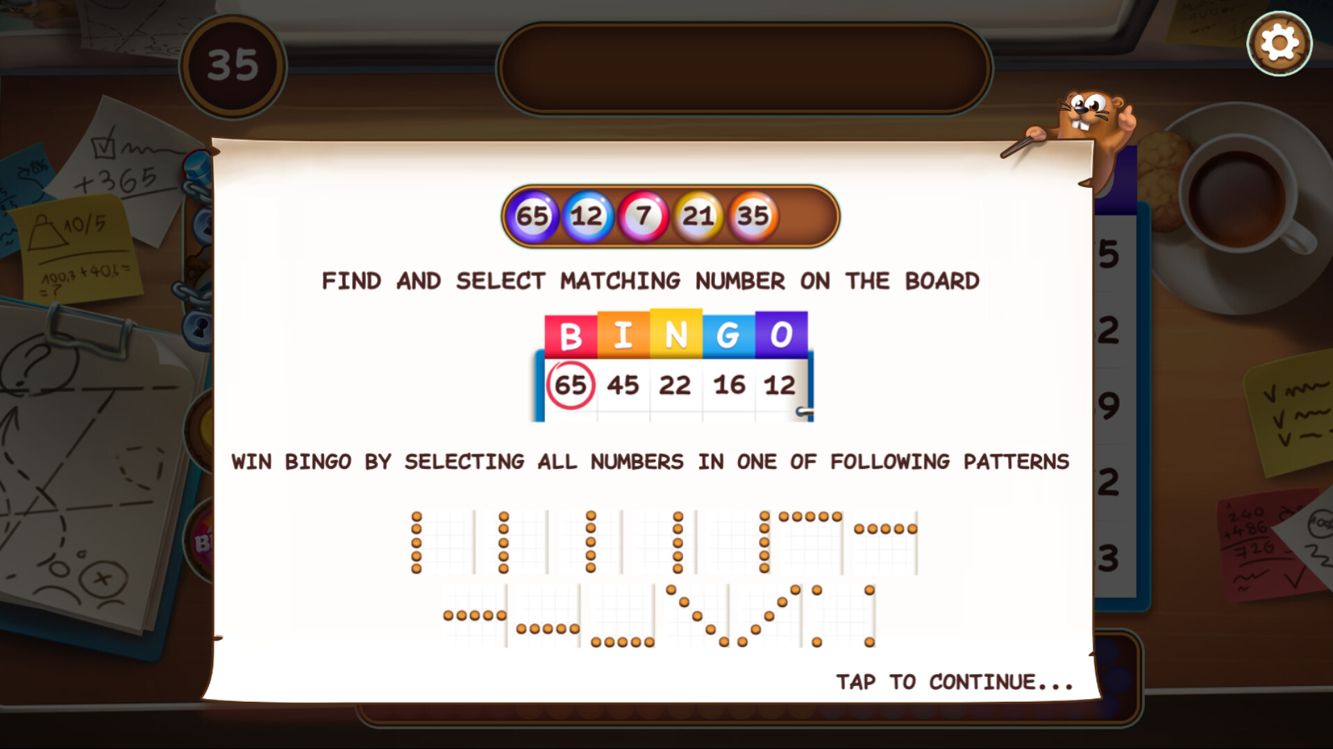 Bingo Beavers screenshot 4