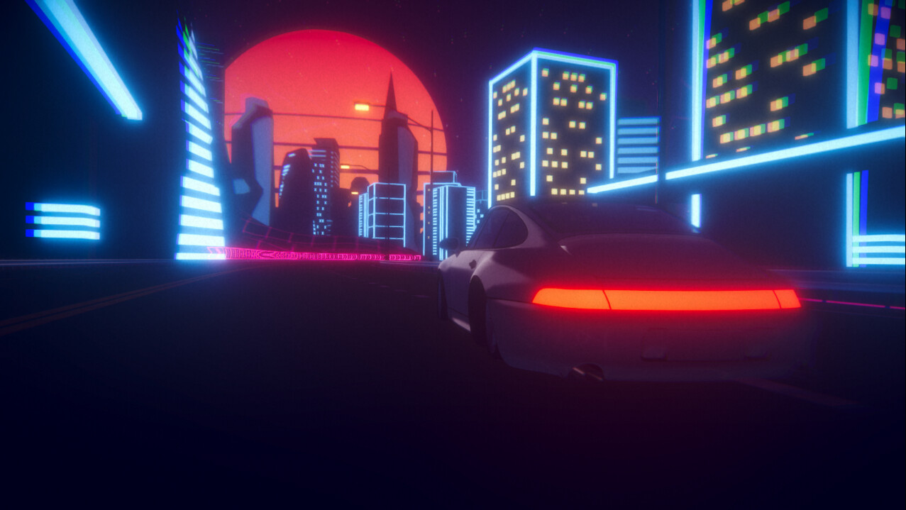 Midnight Thunder Drive screenshot 1