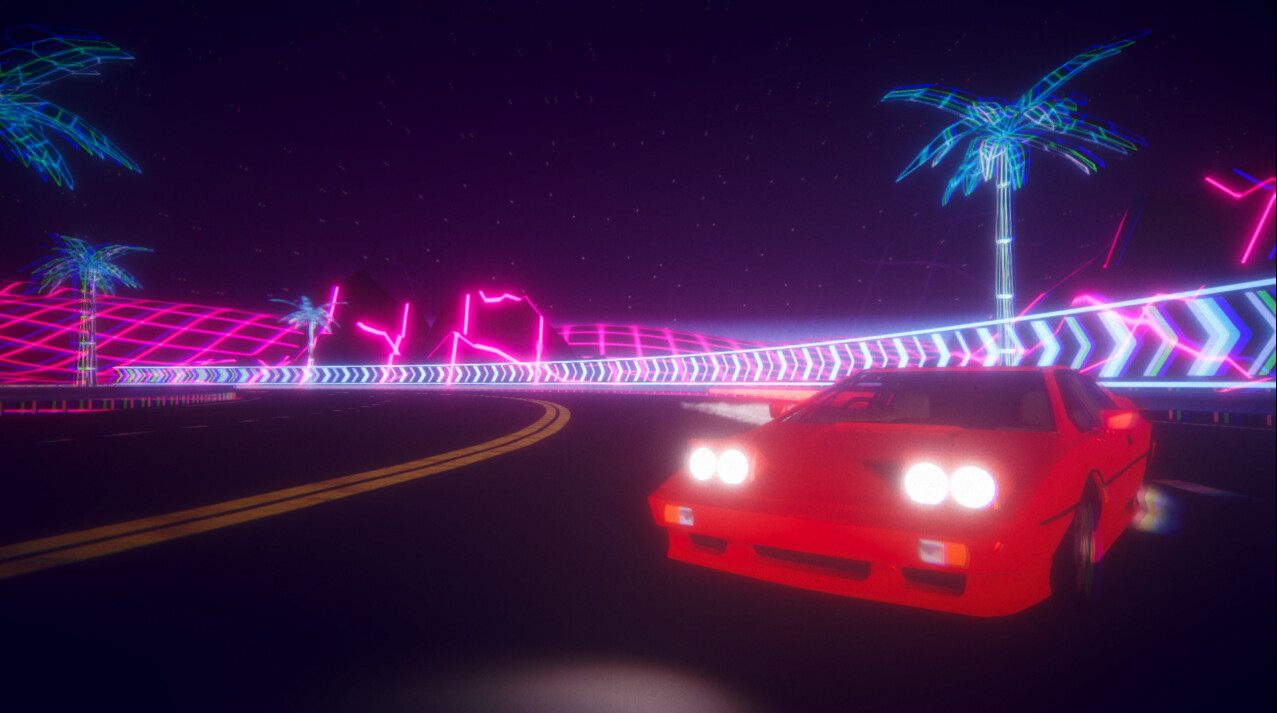 Midnight Thunder Drive screenshot 2