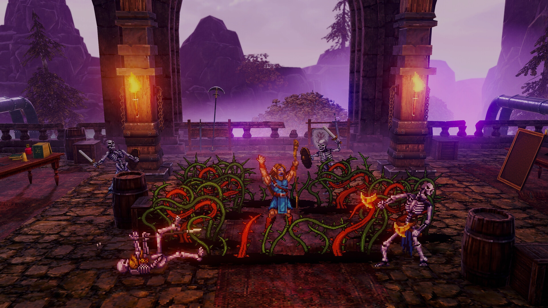 Mad King Redemption: la nostalgia arcade è servita, ma la barra della stamina divide i giocatori 3 Screenshot #1