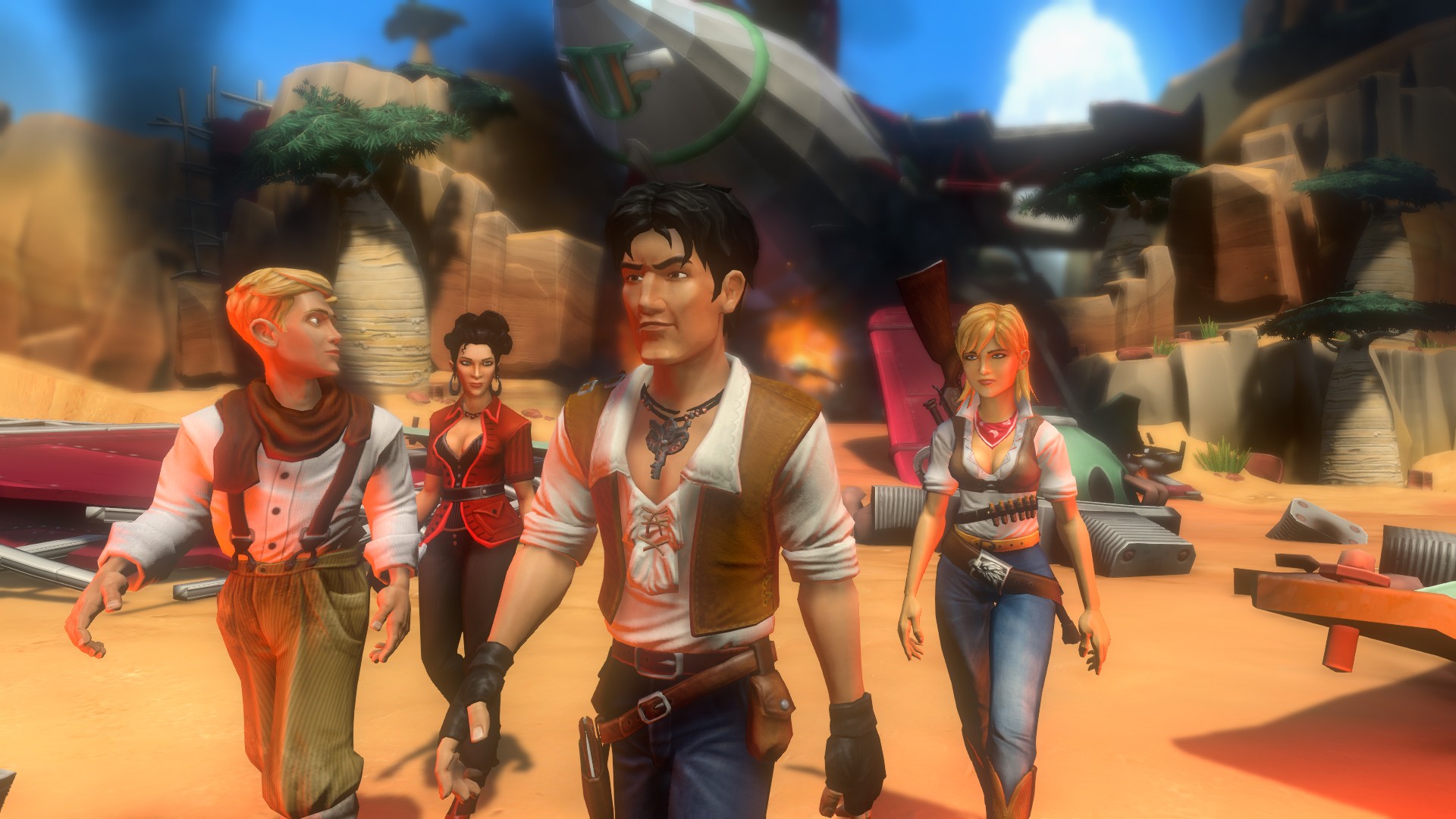 Jack Keane 2 - The Fire Within screenshot 1
