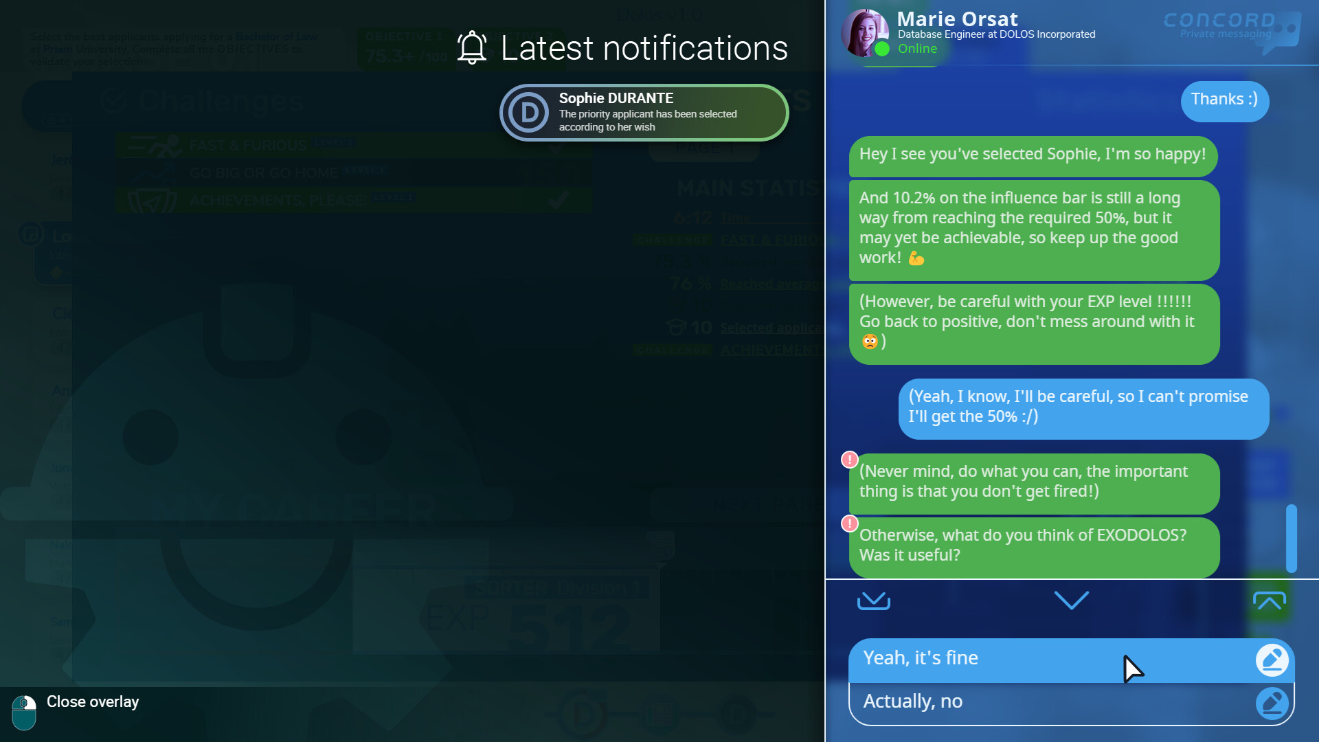 DOLOS: Your Best Future screenshot 6
