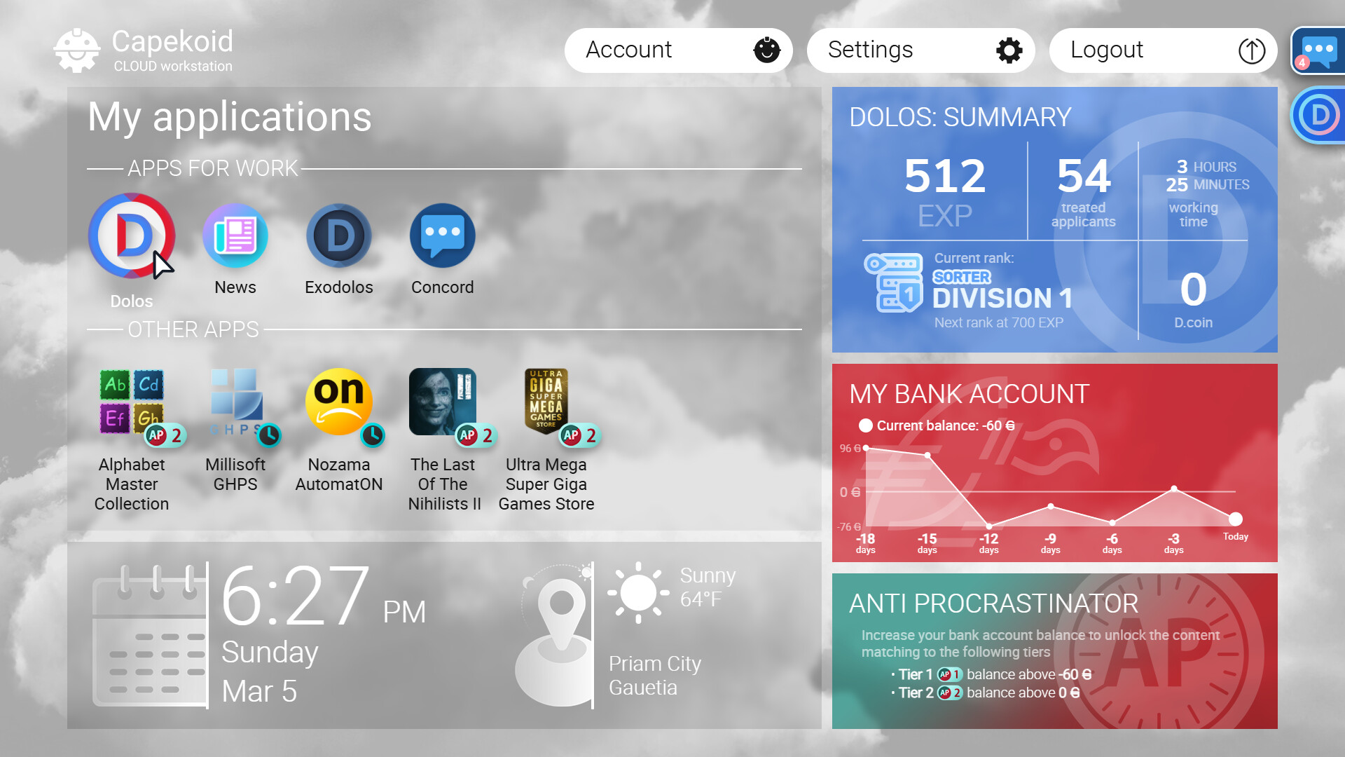 DOLOS: Your Best Future screenshot 1
