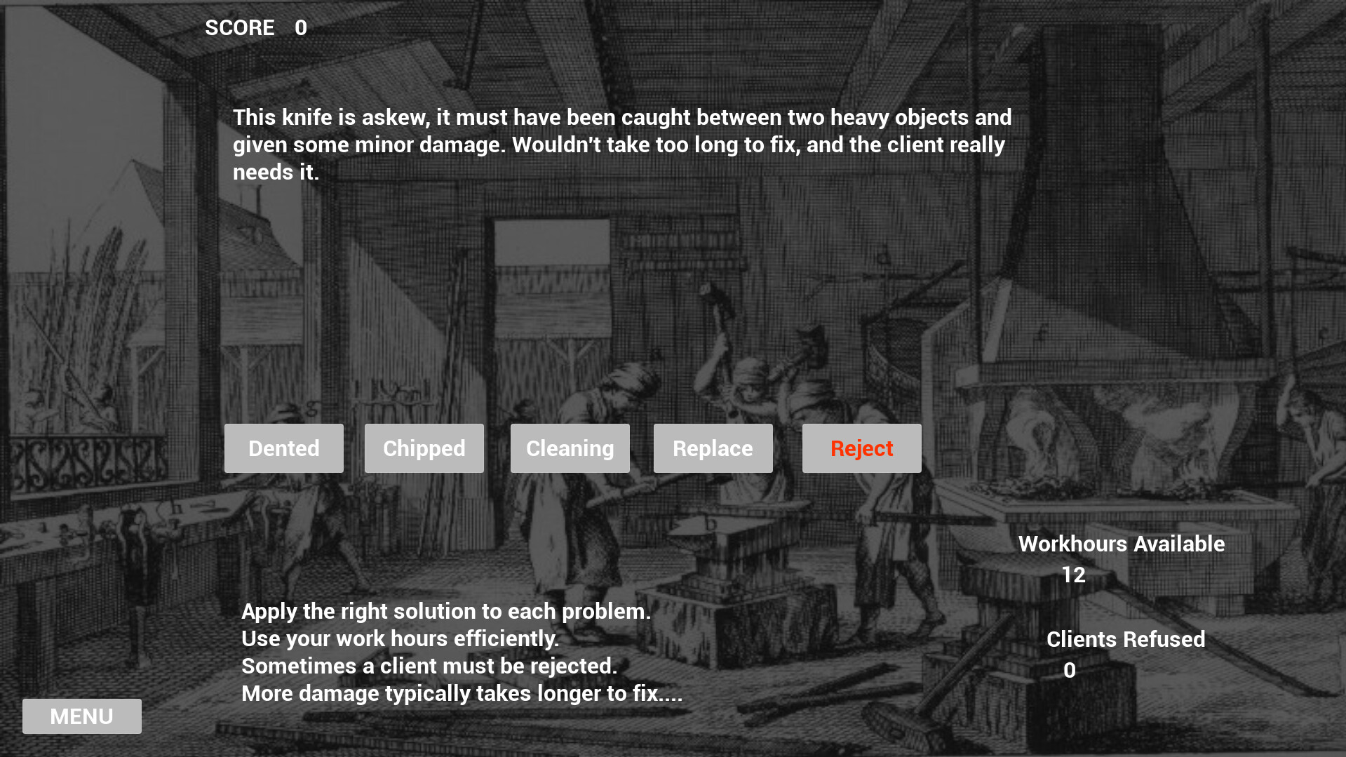 Trashcan Game screenshot 2