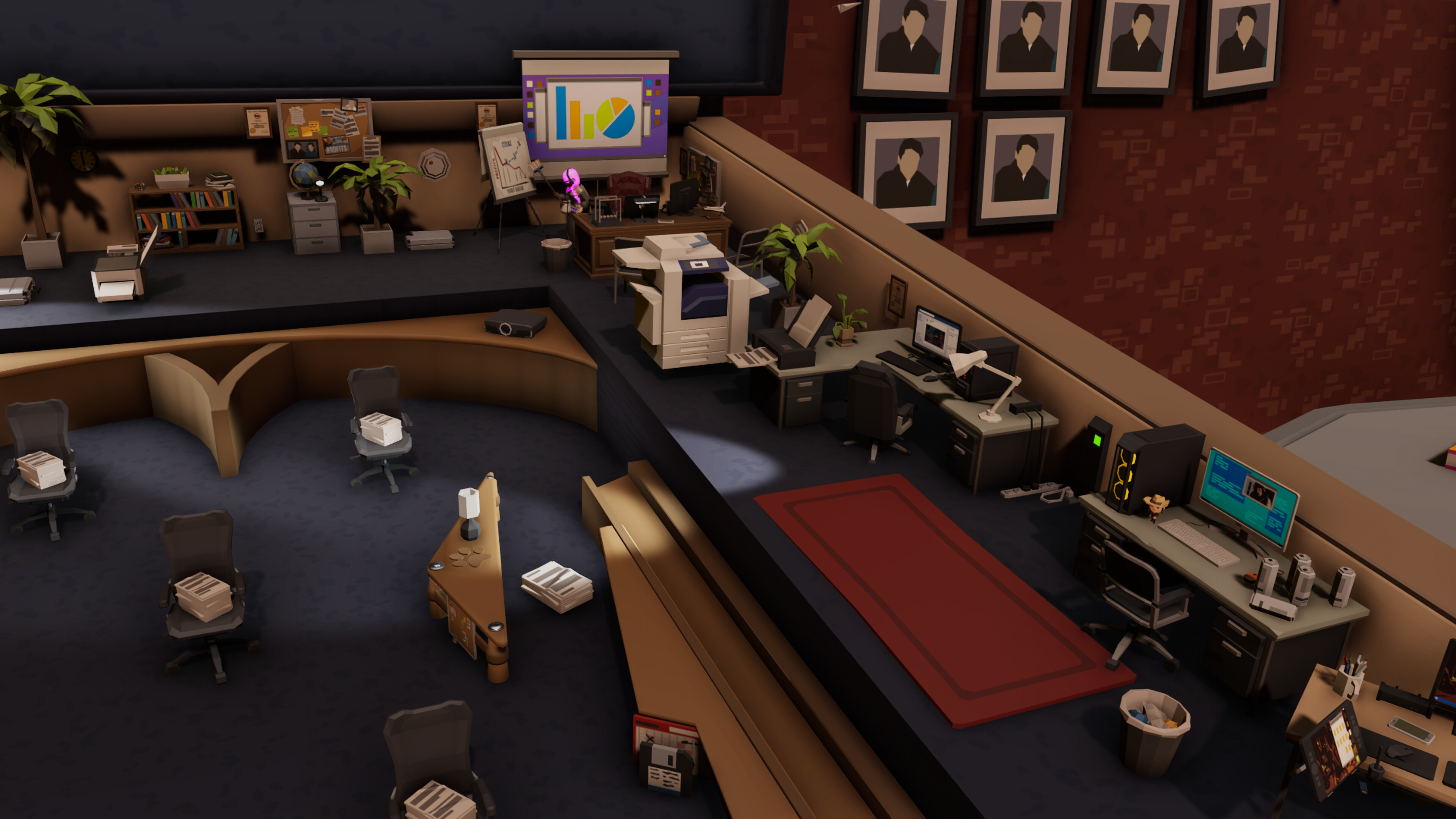 Roxy Raccoon's Pinball Panic - Workplace Worries screenshot 4