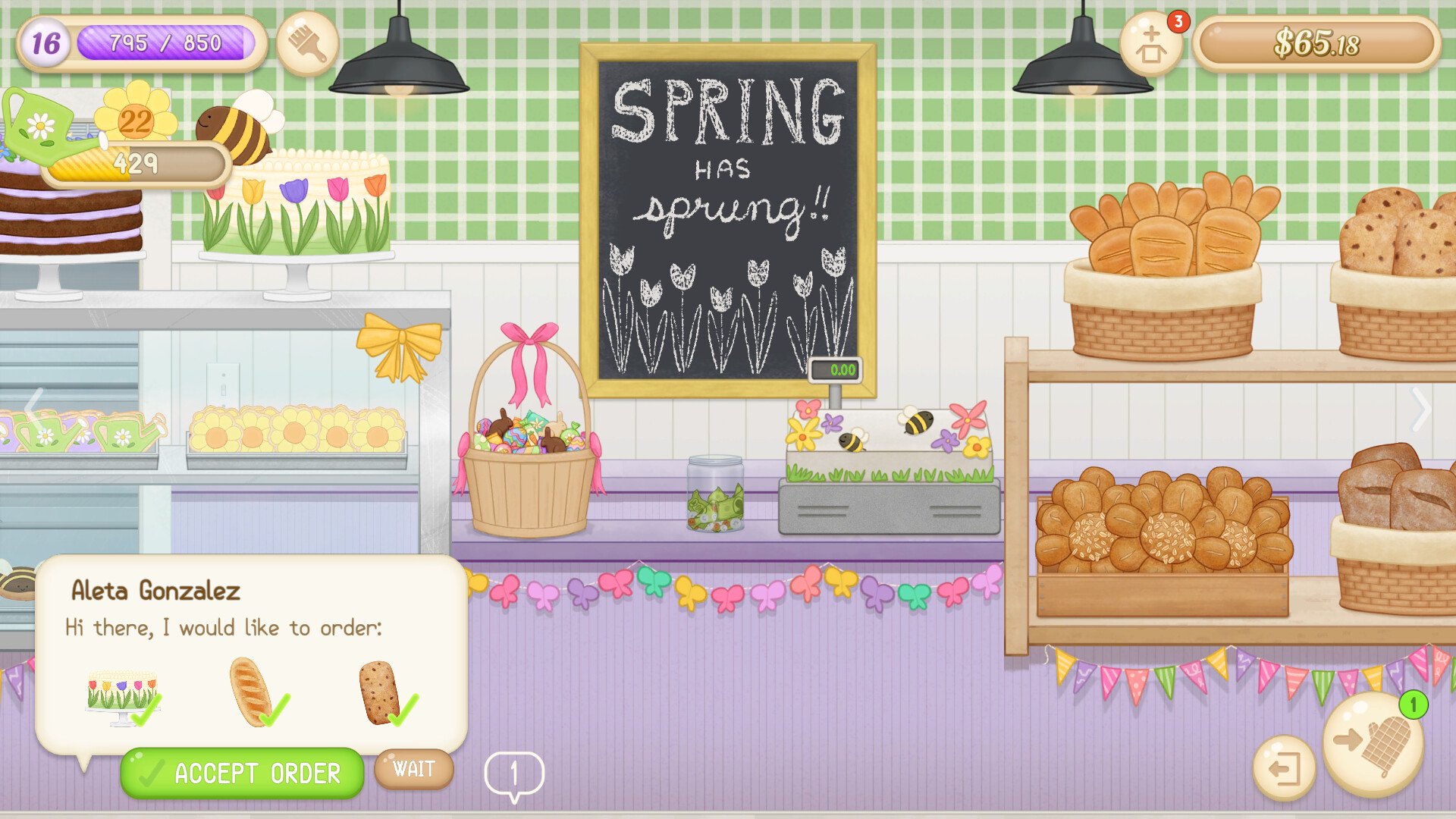 Baker Business 3 - Spring Pack screenshot 4