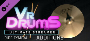 VR Drums Ultimate Streamer [Hardware] Ride Cymbal - Ishabod Agog - Conventional Jazz [Ride Cymbal 20"]