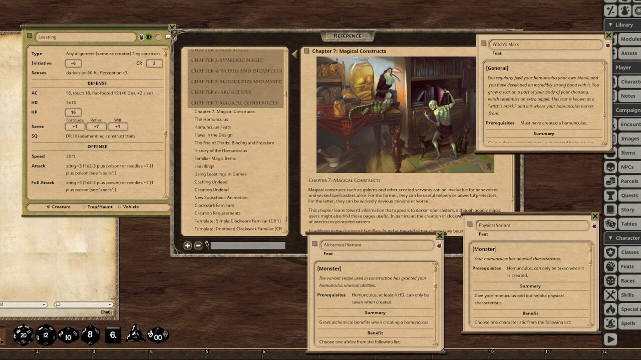 Fantasy Grounds - Deep Magic screenshot 2