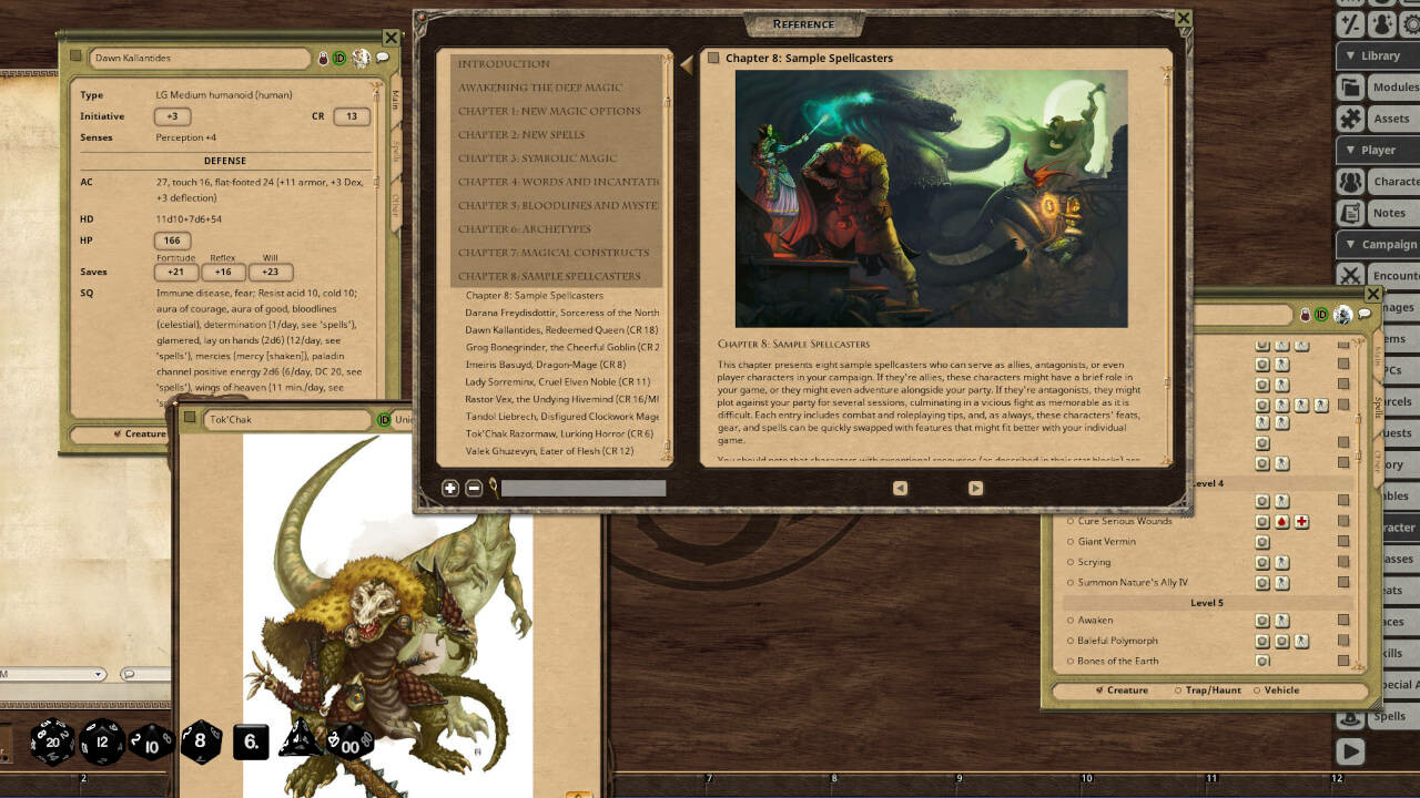 Fantasy Grounds - Deep Magic screenshot 1