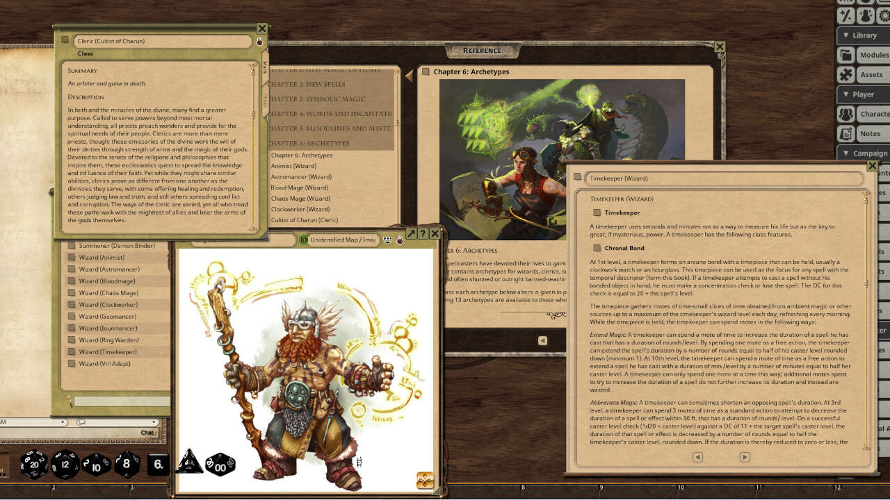 Fantasy Grounds - Deep Magic screenshot 3