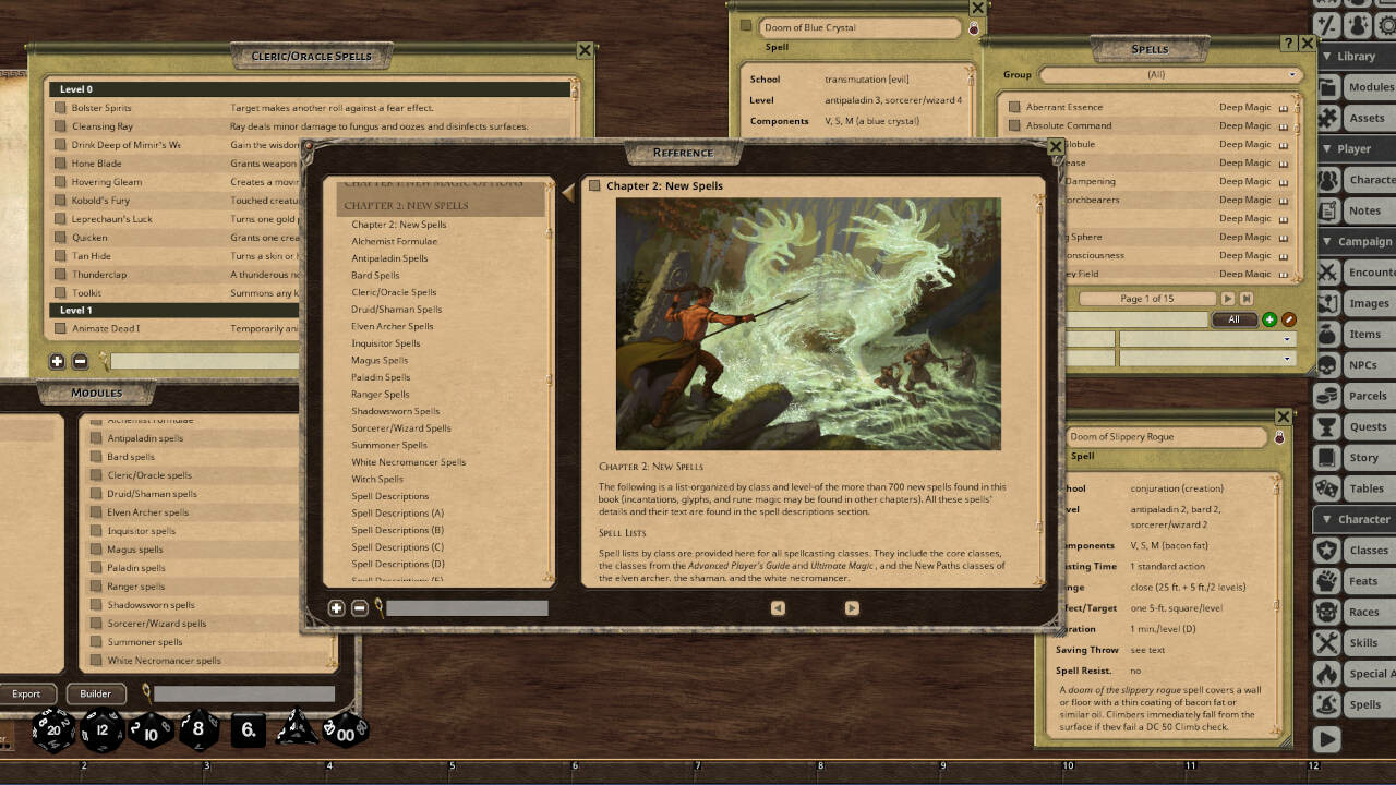 Fantasy Grounds - Deep Magic screenshot 4