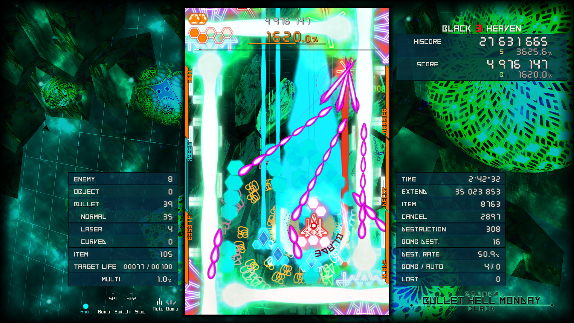 Bullet Hell Monday: Black screenshot 7