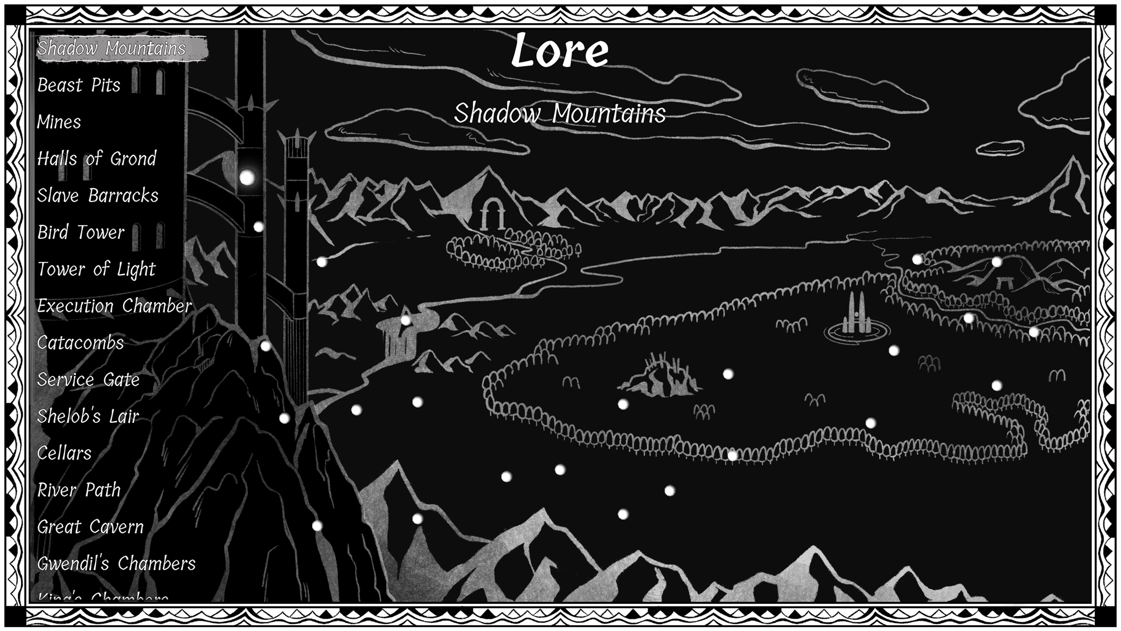 The Lord of the Rings: Gollum™ - Lore Compendium screenshot 1