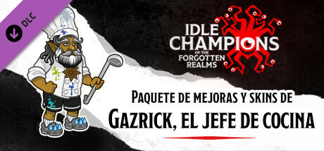 Paquete de mejoras y skins de Gazrick, el jefe de cocina
