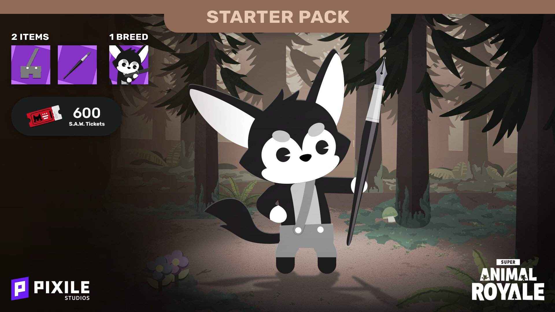 Super Animal Royale Season 8 Starter Pack screenshot 1