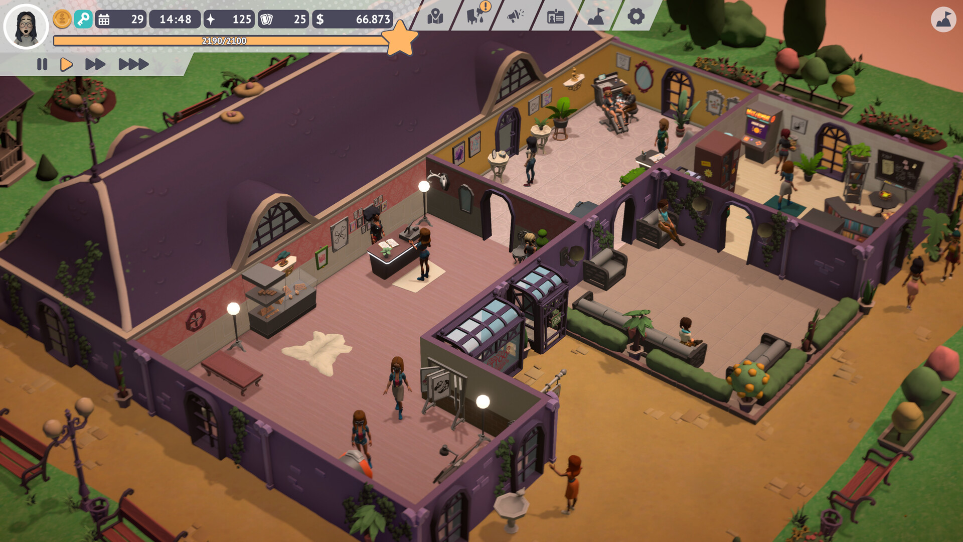 Tattoo Tycoon - PC Game Screenshot