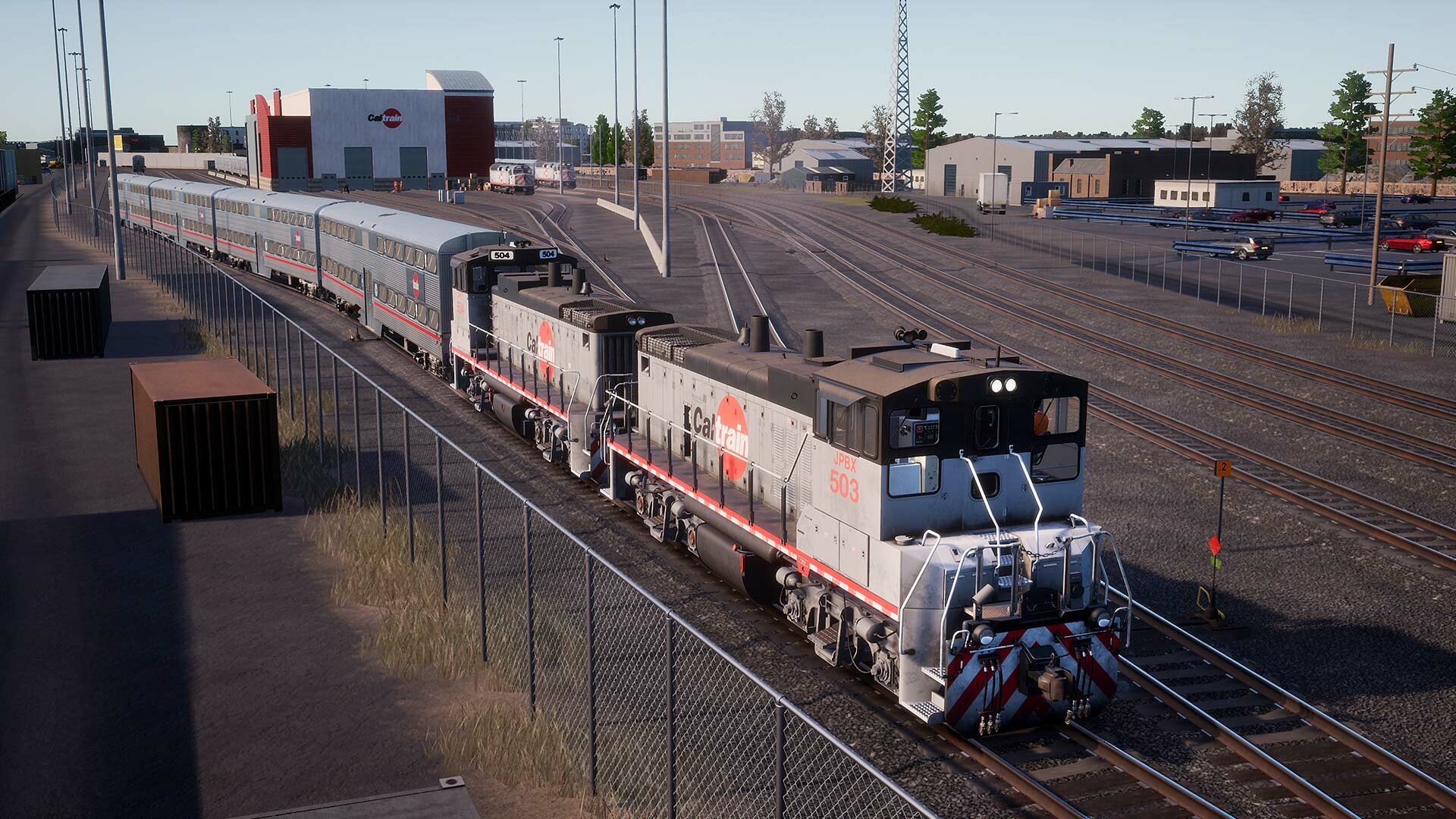 Train Sim World® 4: Caltrain MP15DC Diesel Switcher Loco Add-On screenshot 3