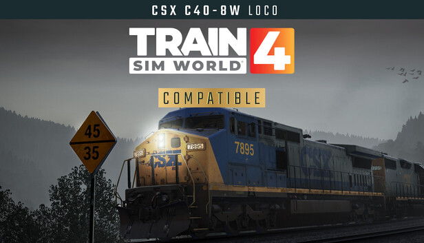 Train Sim World® 4: CSX C40-8W Loco Add-On on Steam