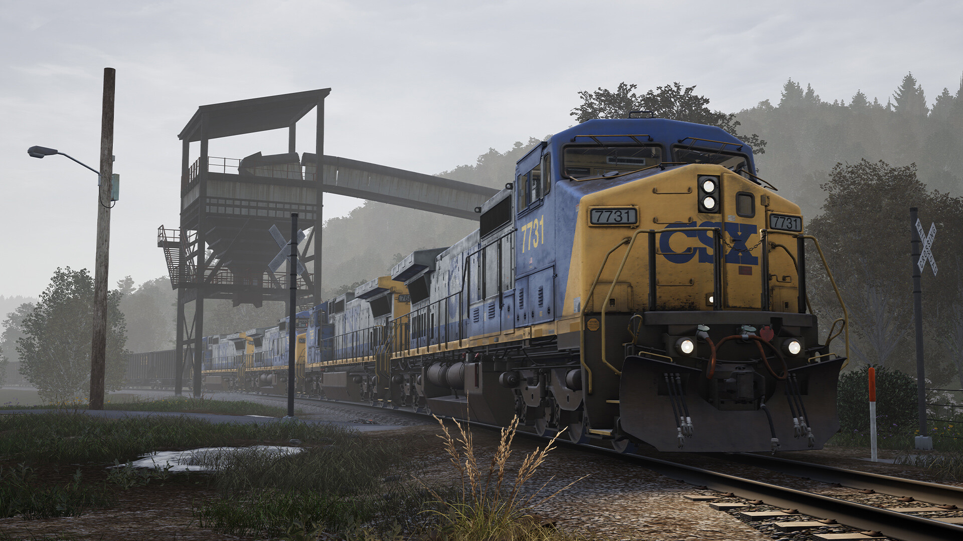 Train Sim World® 4: CSX C40-8W Loco Add-On screenshot 2