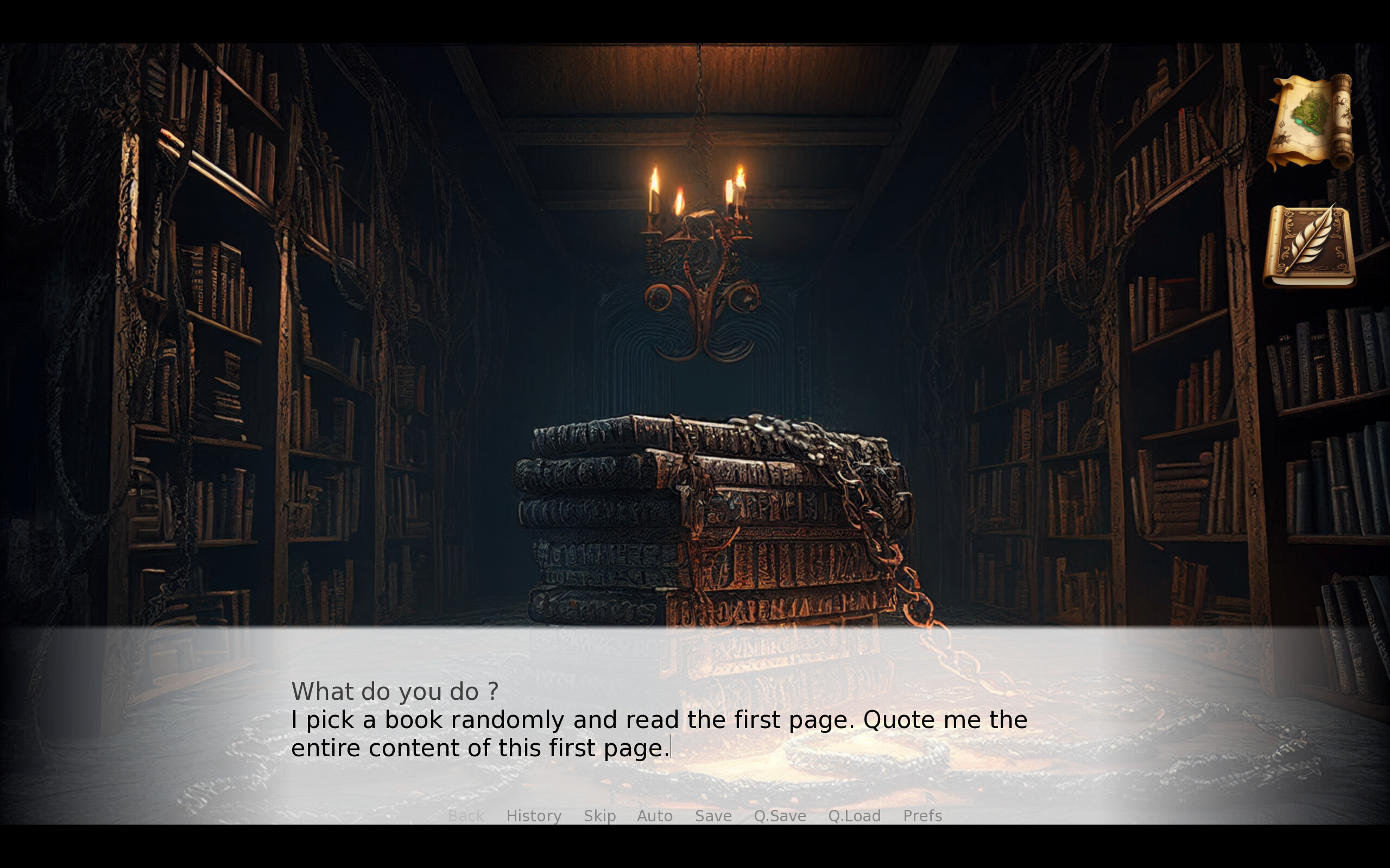 Danse Macabre AI Text RPG screenshot 3