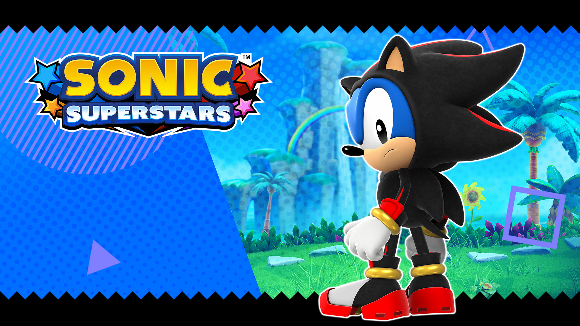 SONIC SUPERSTARS - Shadow Costume for Sonic screenshot 1