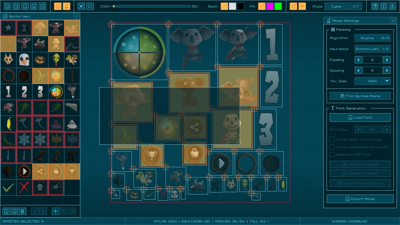 rTexPacker screenshot 1