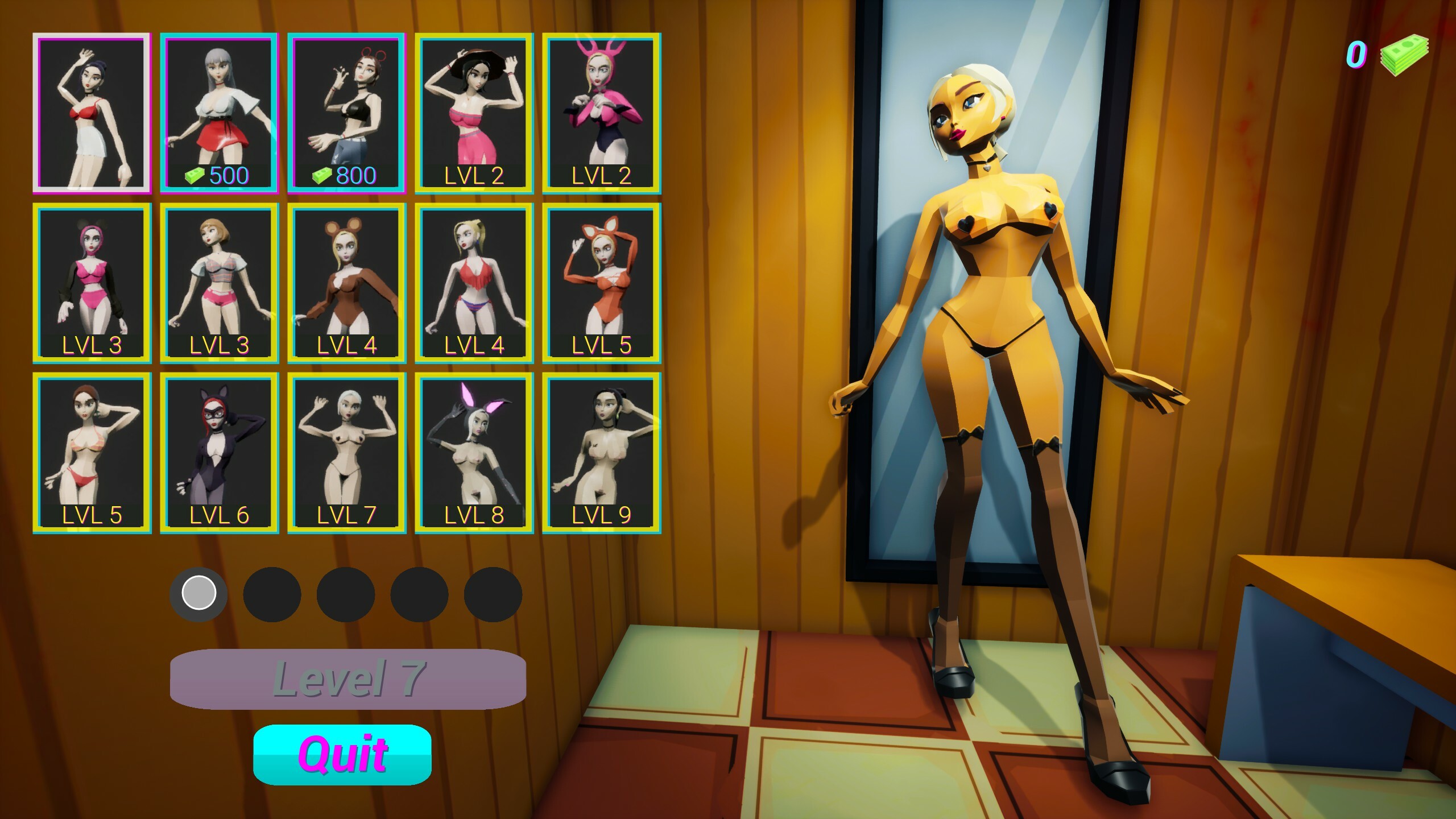 Hot Blood - Naked Outfits screenshot 12