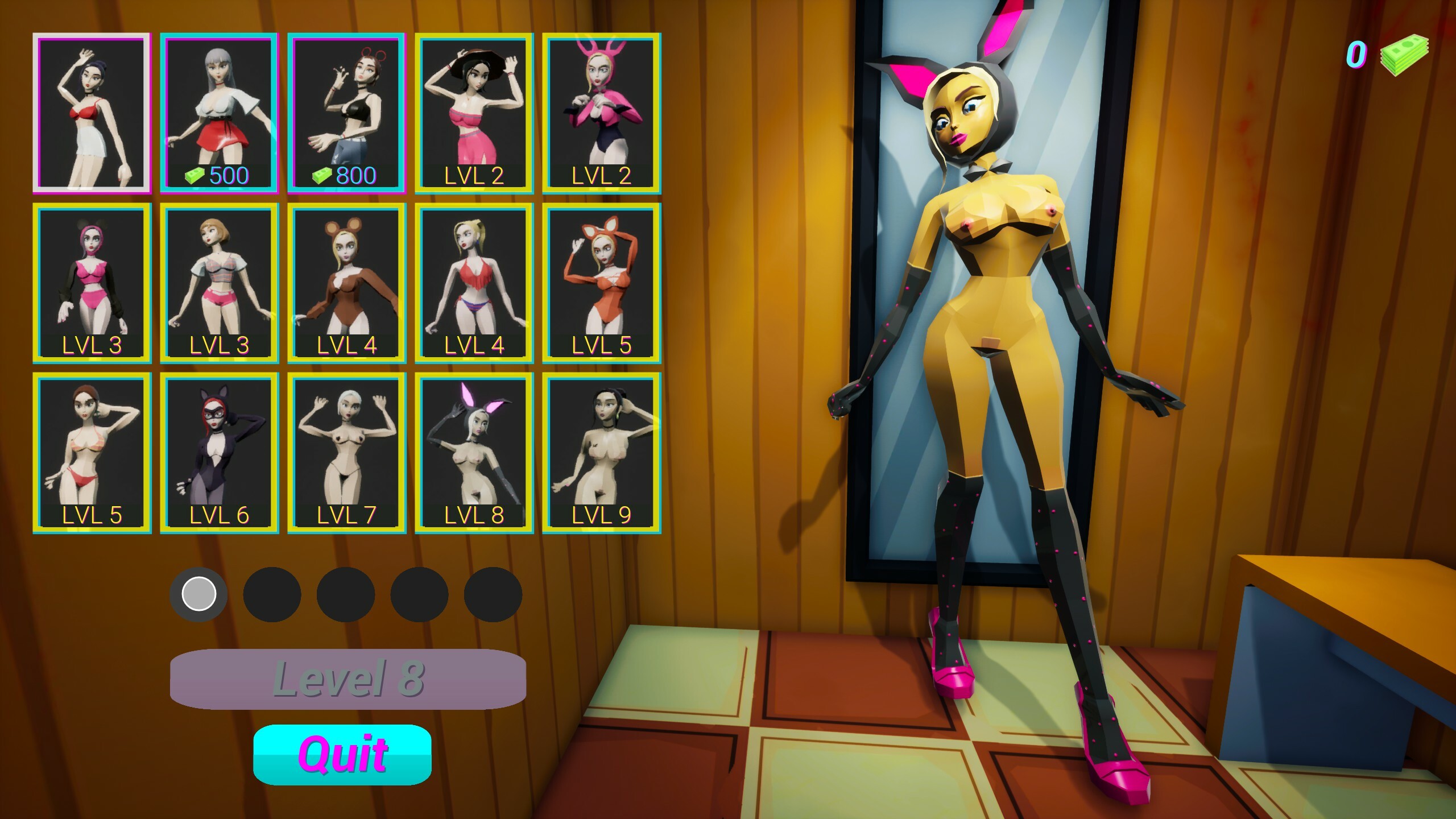 Hot Blood - Naked Outfits screenshot 13